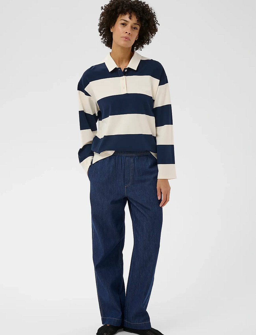 Part Two - AinaPW PA - straight jeans - dark blue denim - 0