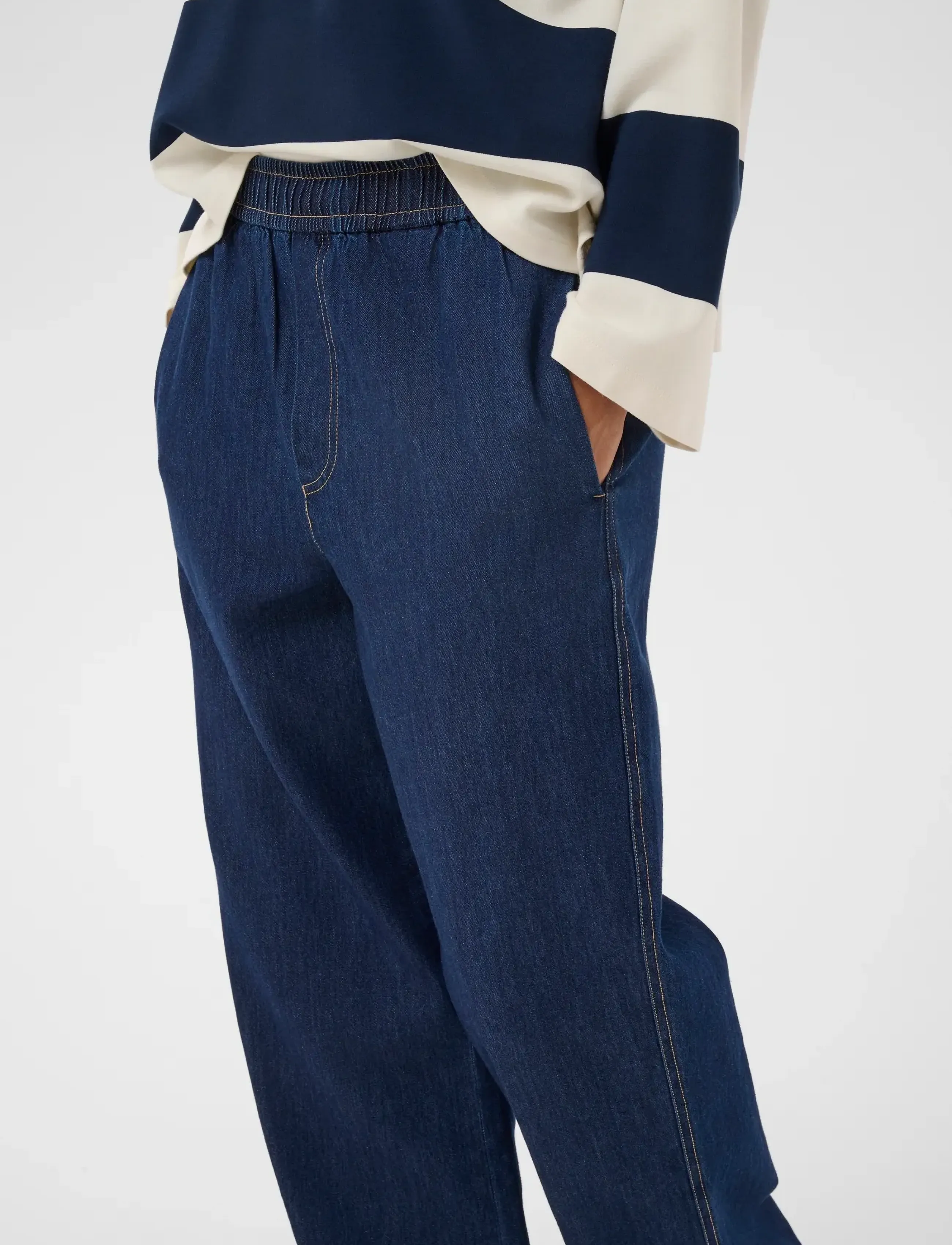 Part Two - AinaPW PA - straight jeans - dark blue denim - 3