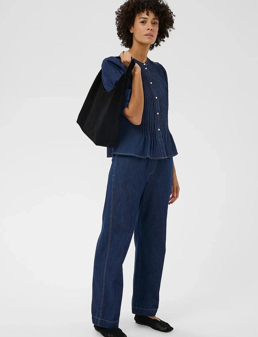 Part Two - AinaPW PA - straight jeans - dark blue denim - 4