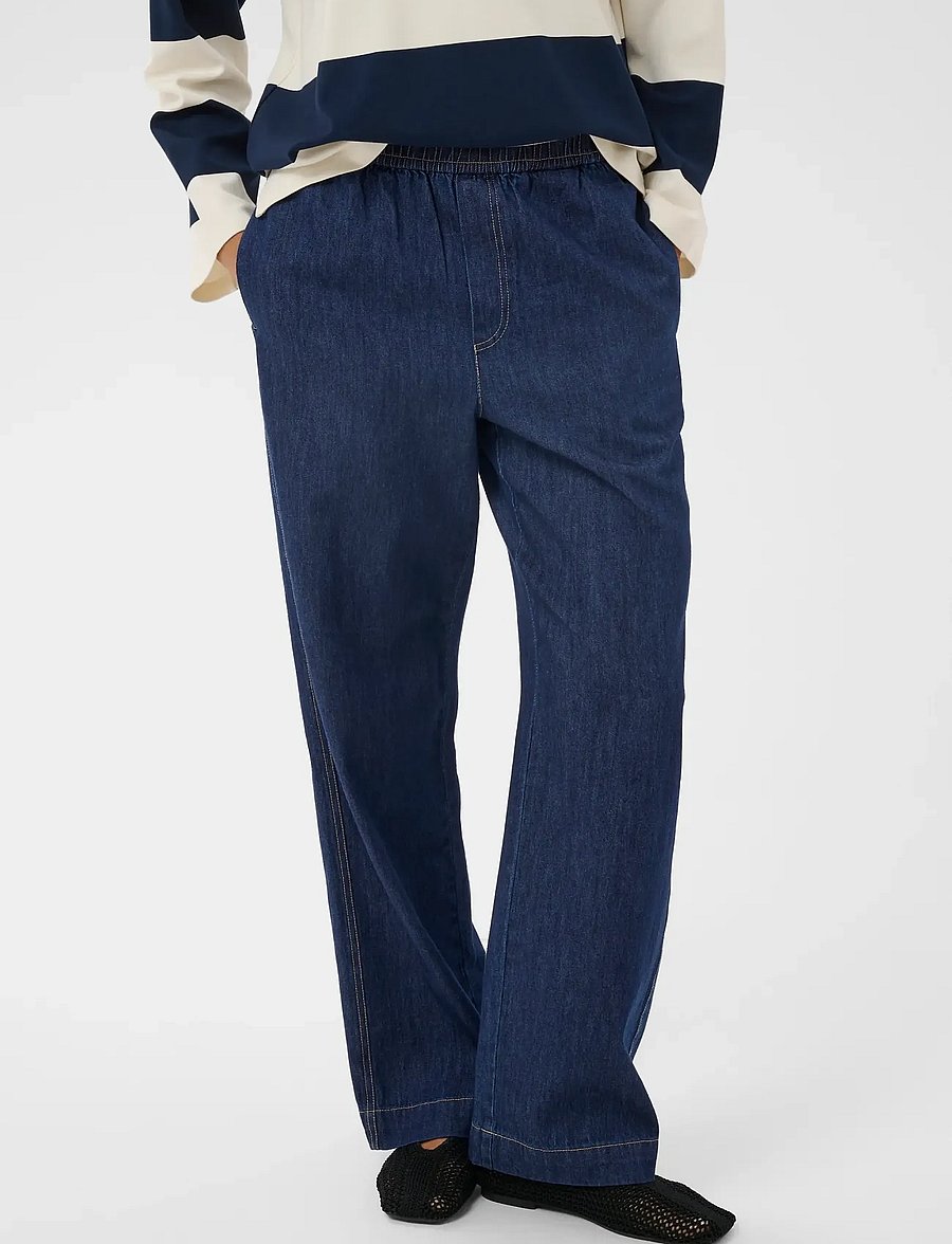 Part Two - AinaPW PA - straight jeans - dark blue denim - 5