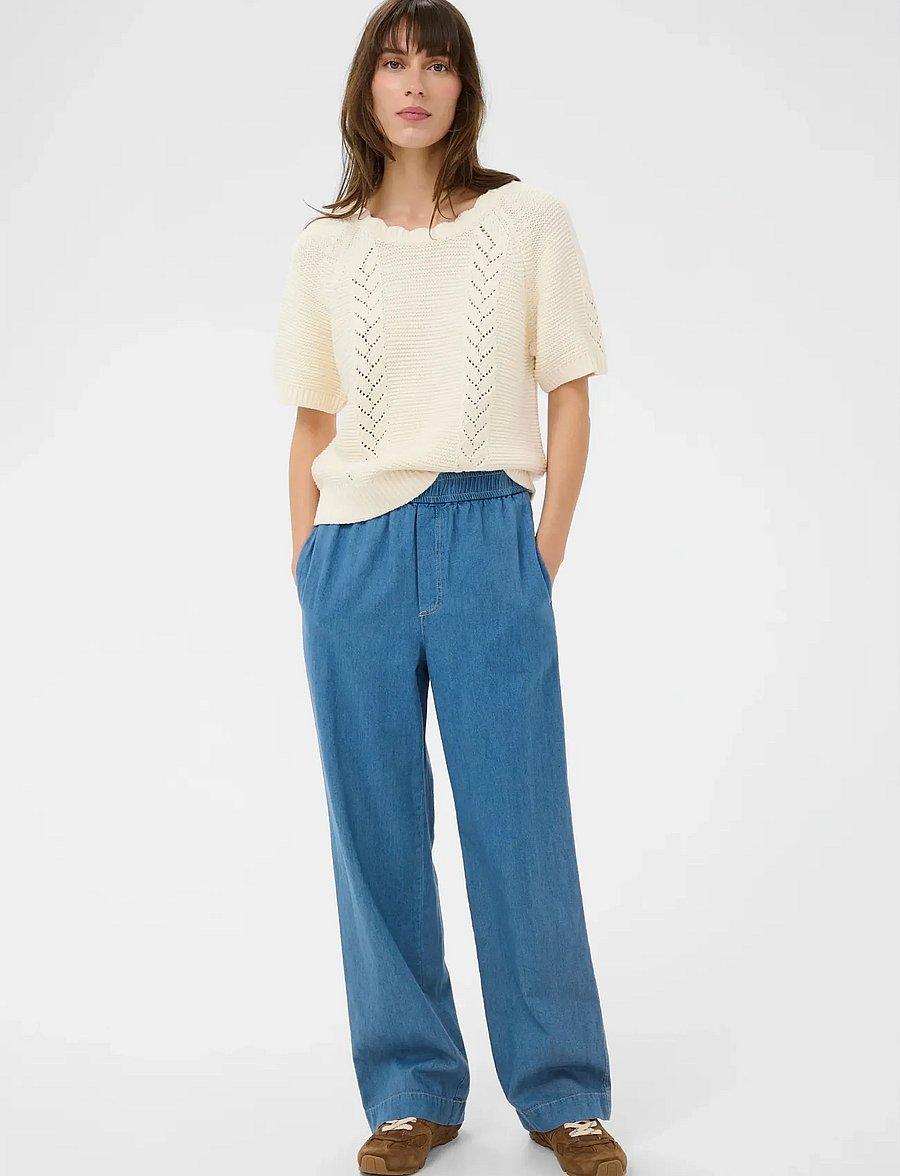 Part Two - AinaPW PA - straight jeans - medium blue denim - 3