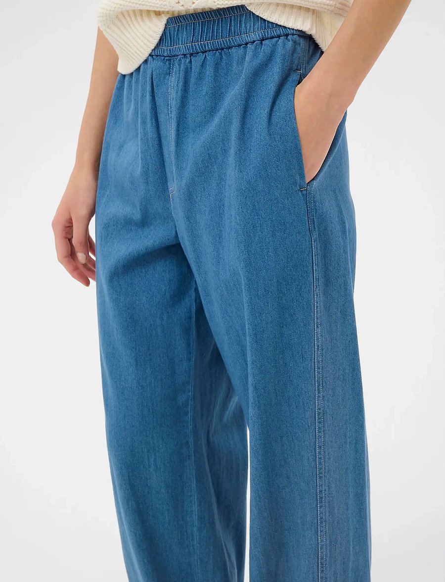 Part Two - AinaPW PA - straight jeans - medium blue denim - 5