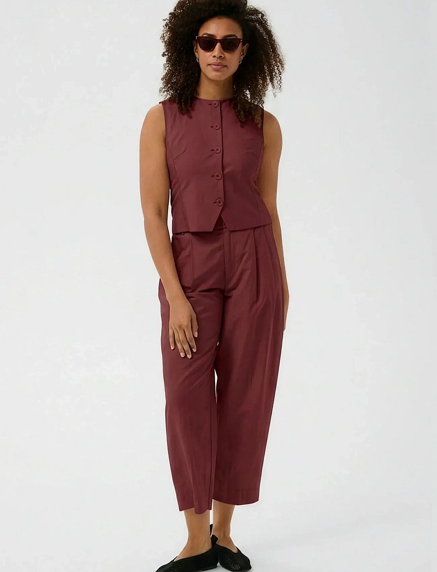 Part Two - BeatrizPW Pants - barrel-bukser - burnt russet - 3