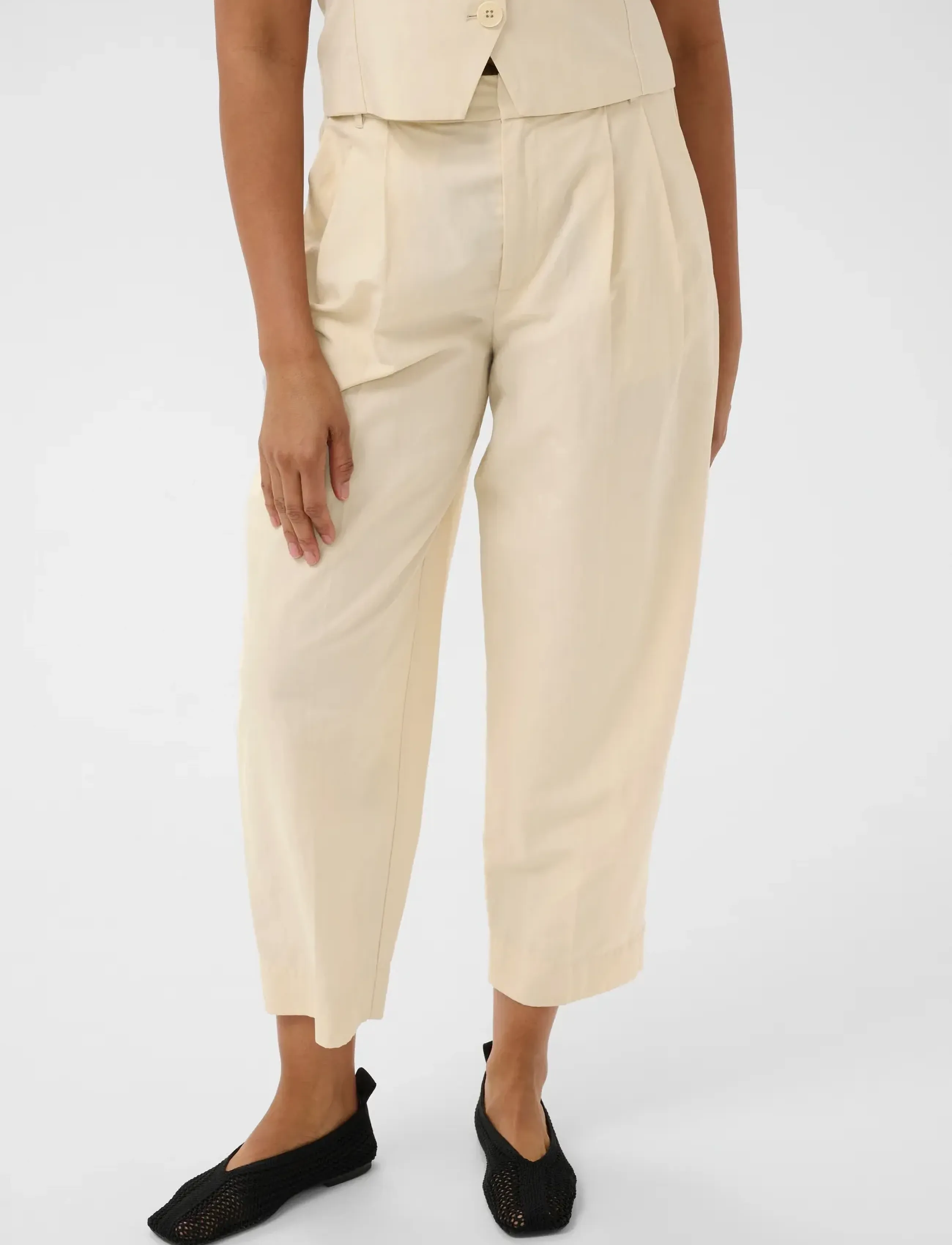Part Two Beatrizpw Pants linnebyxor dam – bild 2