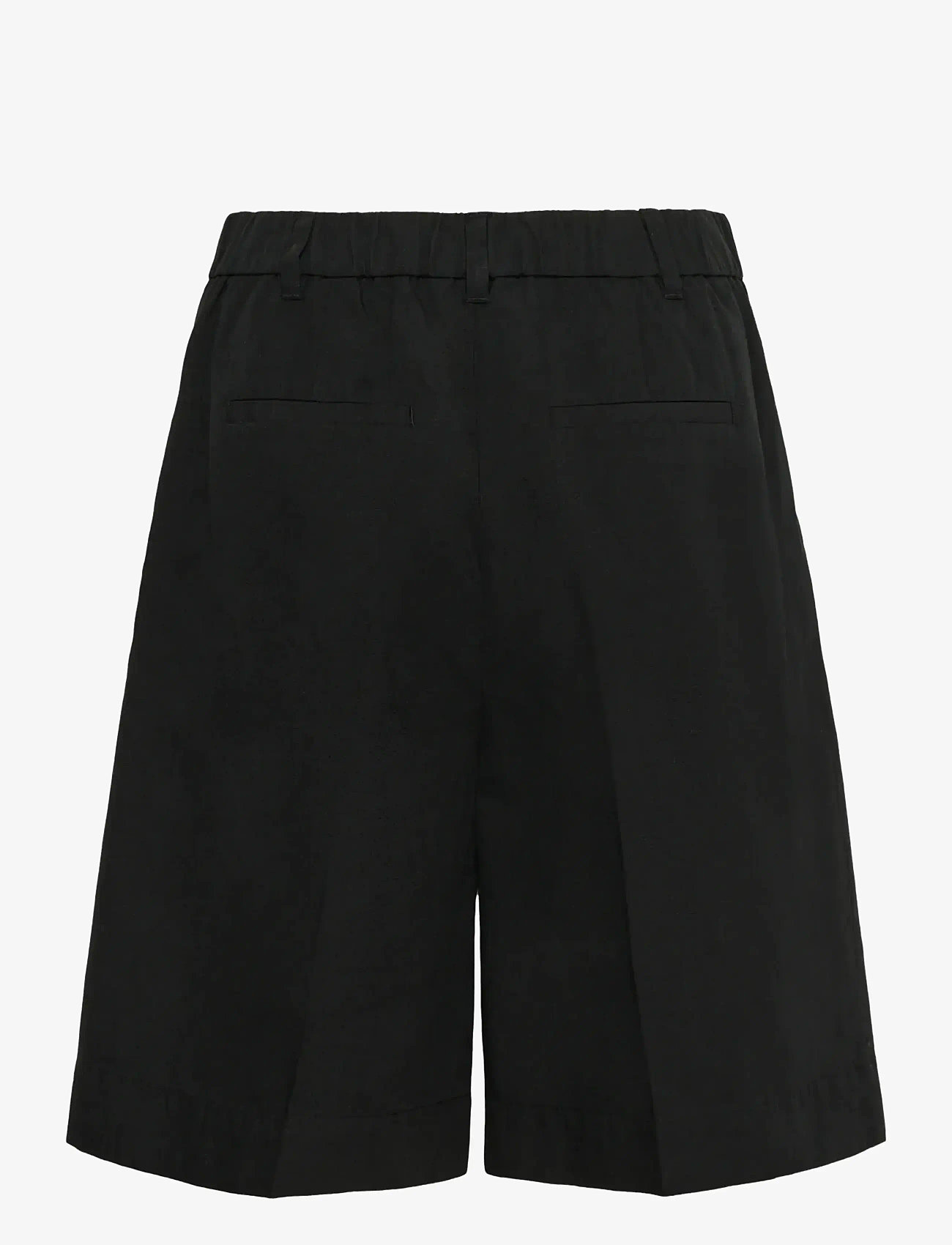 Part Two - BenediktePW Shorts - hørshorts - black - 2