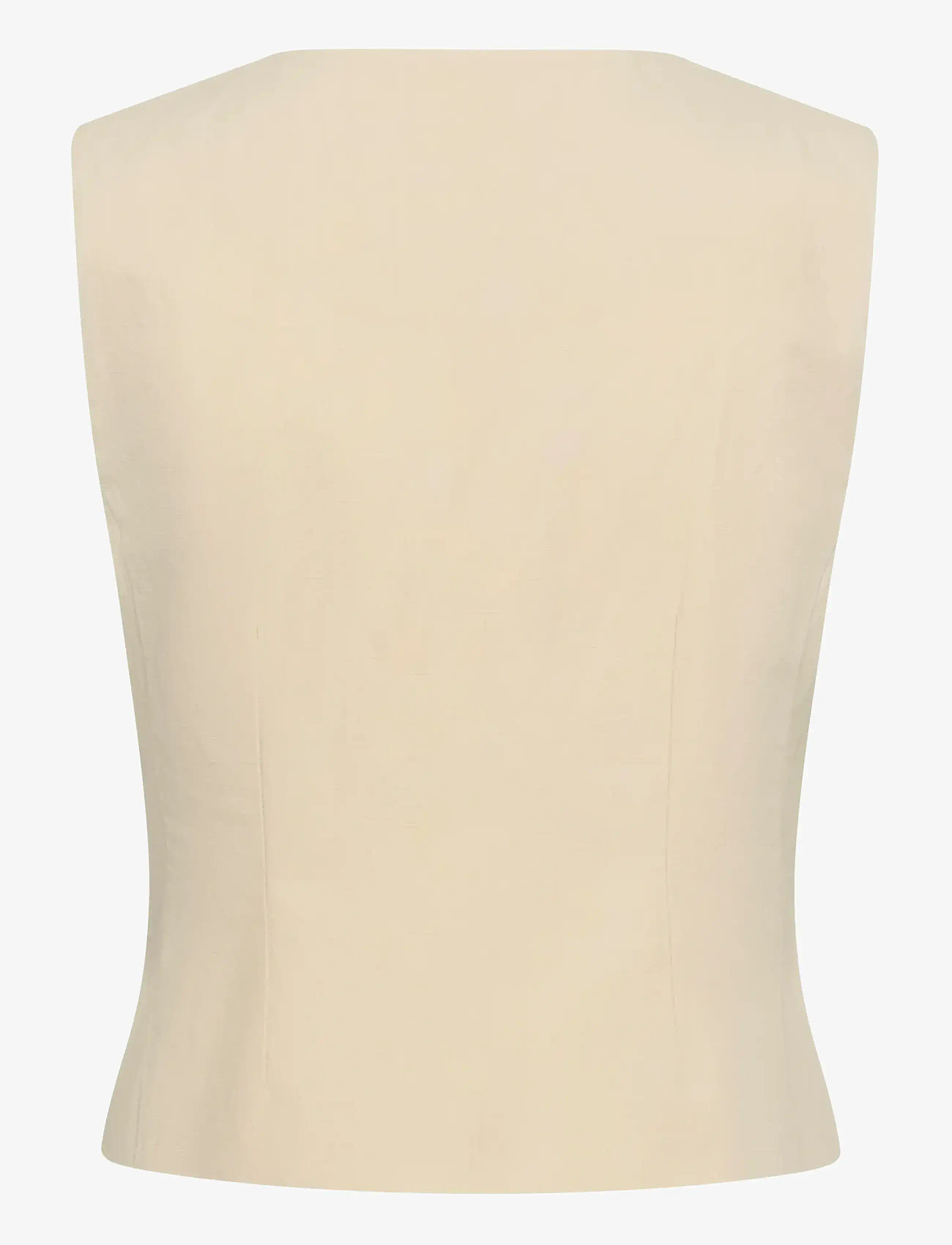 Part Two - BenittaPW Waistcoat - forårsjakker - sandshell - 2