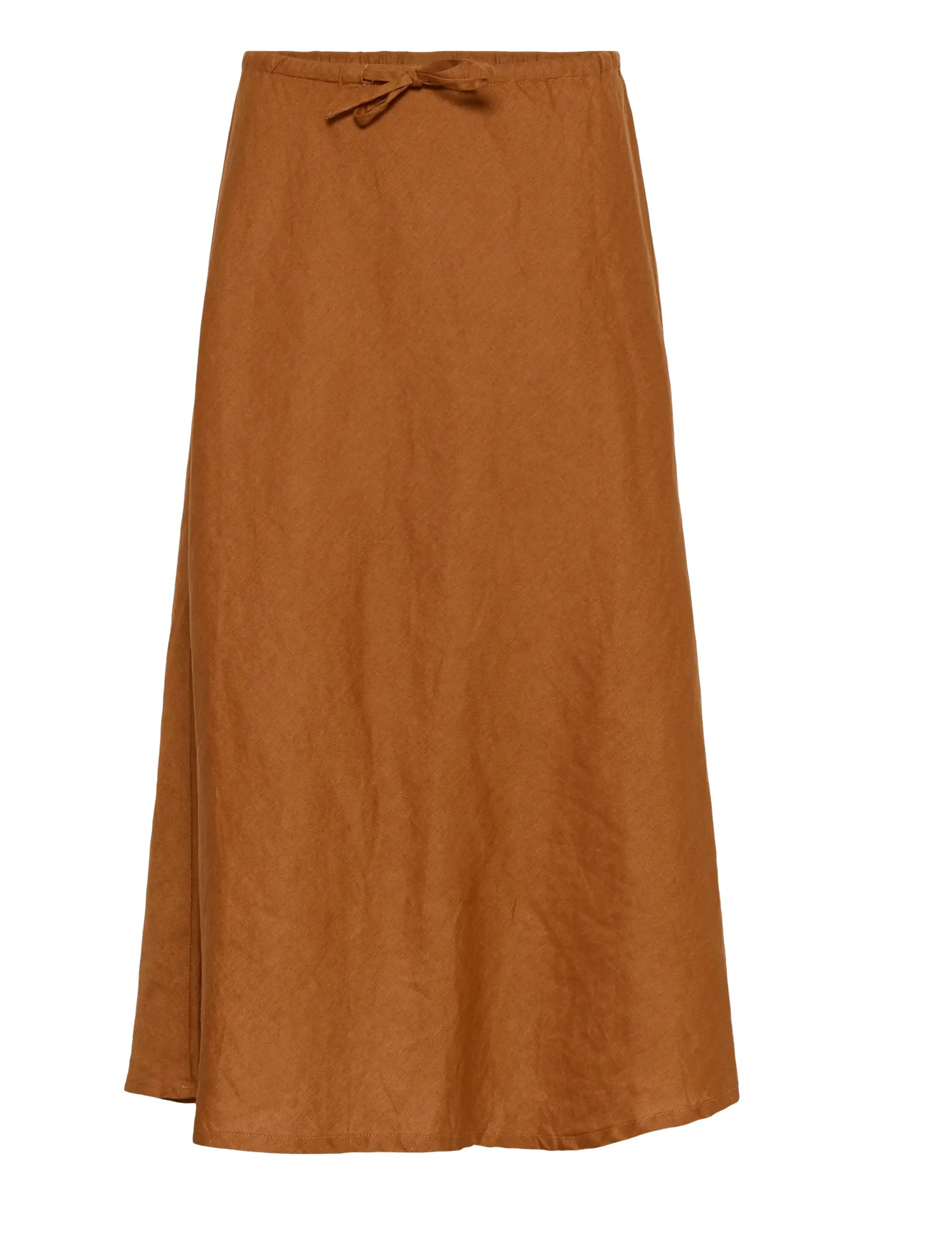 Part Two BernadinaPW Skirt - Midi nederdele - ARGAN OIL / orange