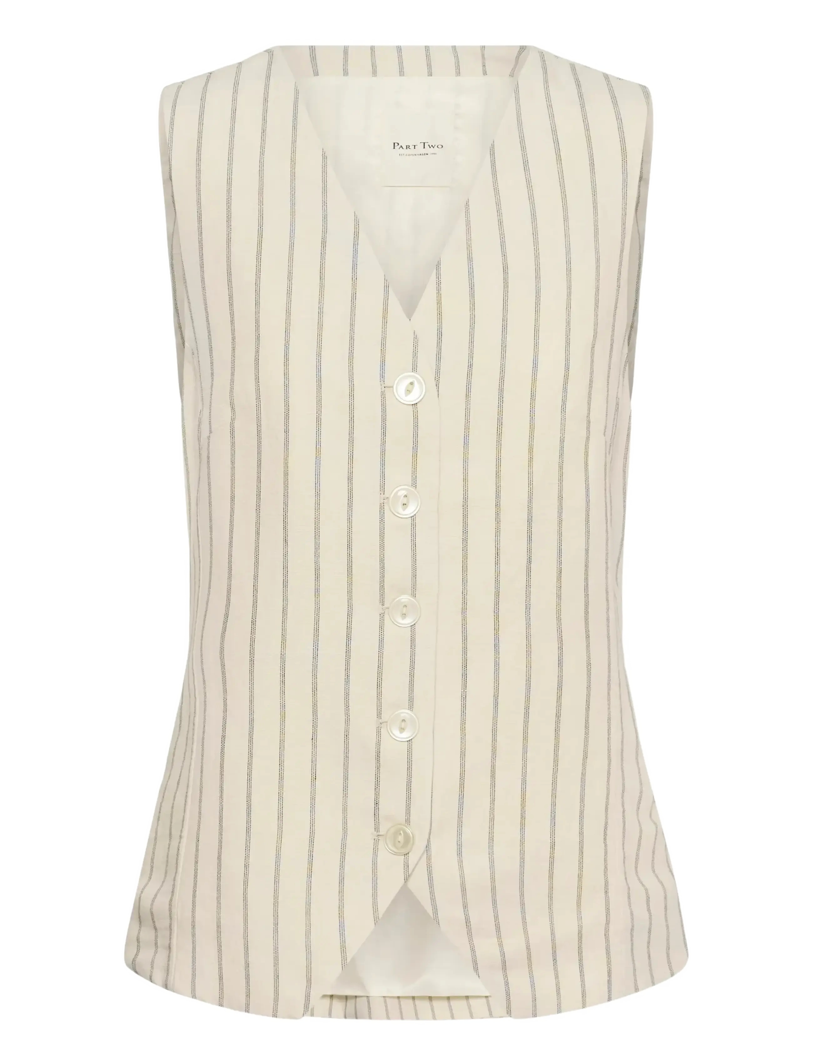 PART TWO Bintapw Weste Cream - 44 - Damen