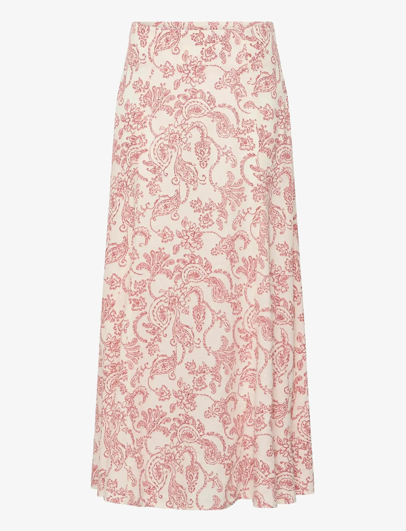 Part Two - BerilPW Skirt - maxi röcke - peach blossom dot paisley - 1