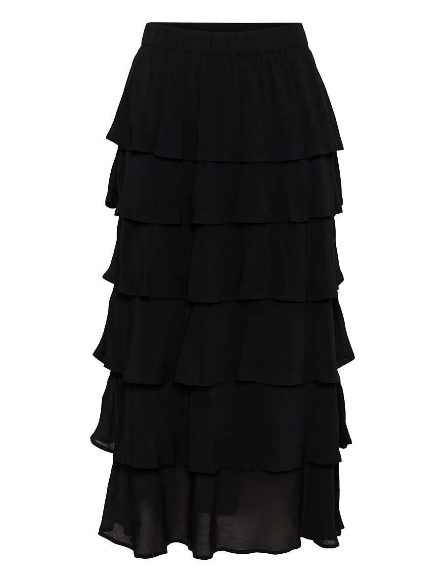 Part Two - BibbiPW Skirt - maxi röcke - black - 1