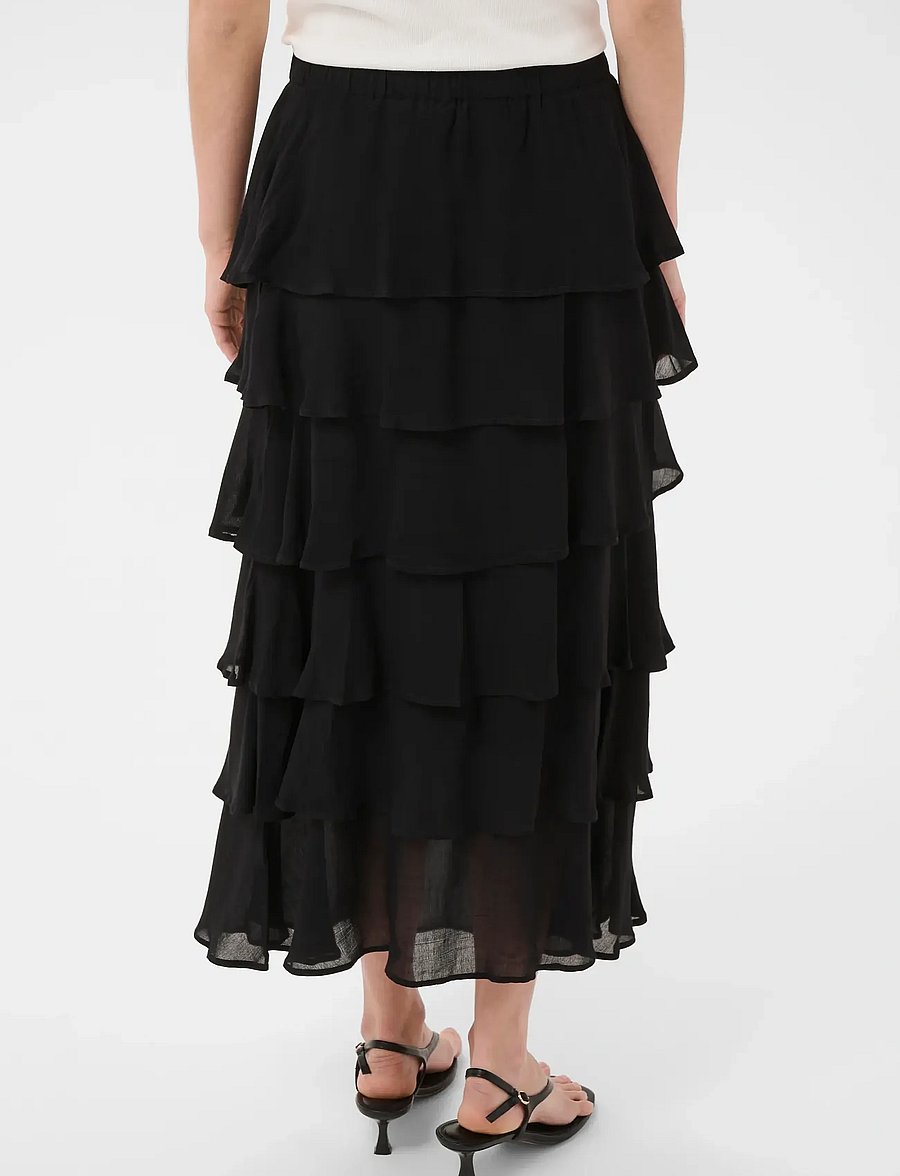 Part Two - BibbiPW Skirt - maxi röcke - black - 4