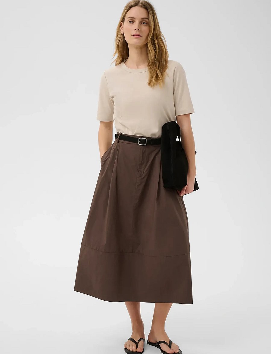 Part Two - BojanaPW Skirt - midi nederdele - bracken - 0