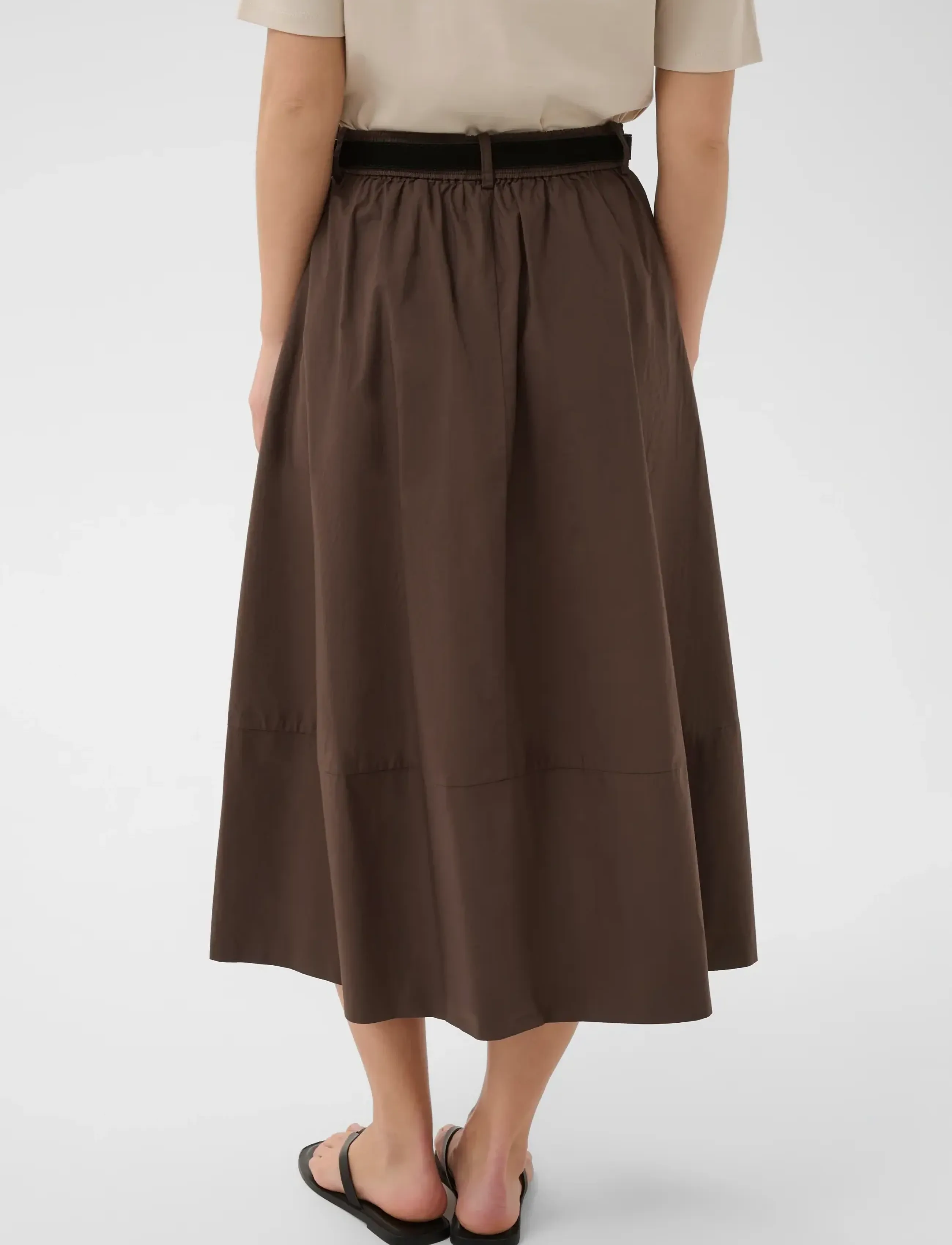 Part Two - BojanaPW Skirt - midi skirts - bracken - 4