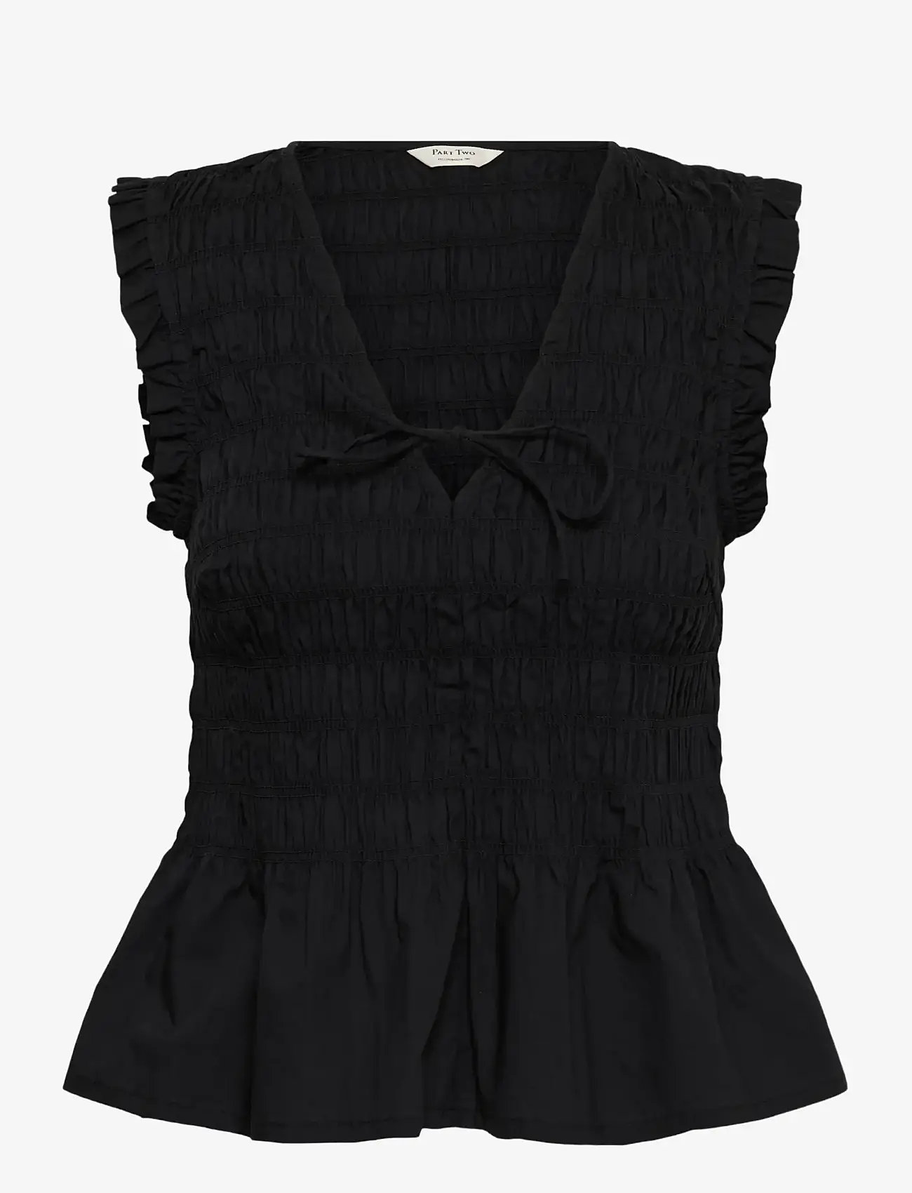 Part Two - BorgnyPW Top - kortærmede bluser - black - 1