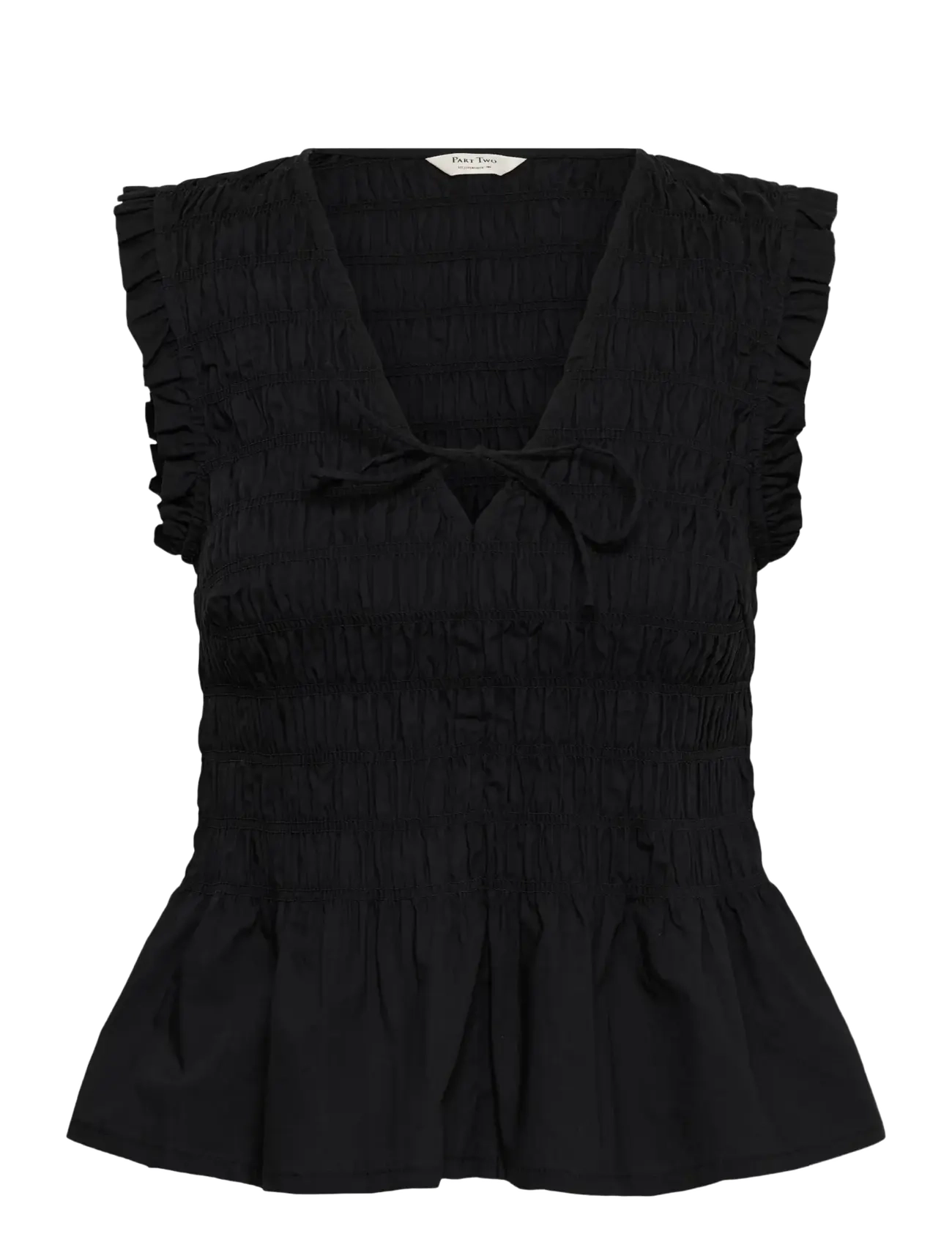 Part Two BorgnyPW Top - Modetrender - BLACK / black