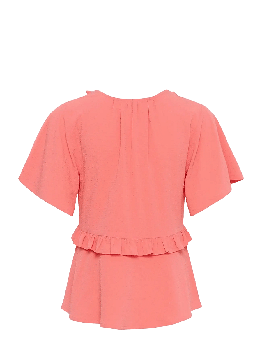 Part Two - BrankaPW BL - short-sleeved blouses - peach blossom - 2