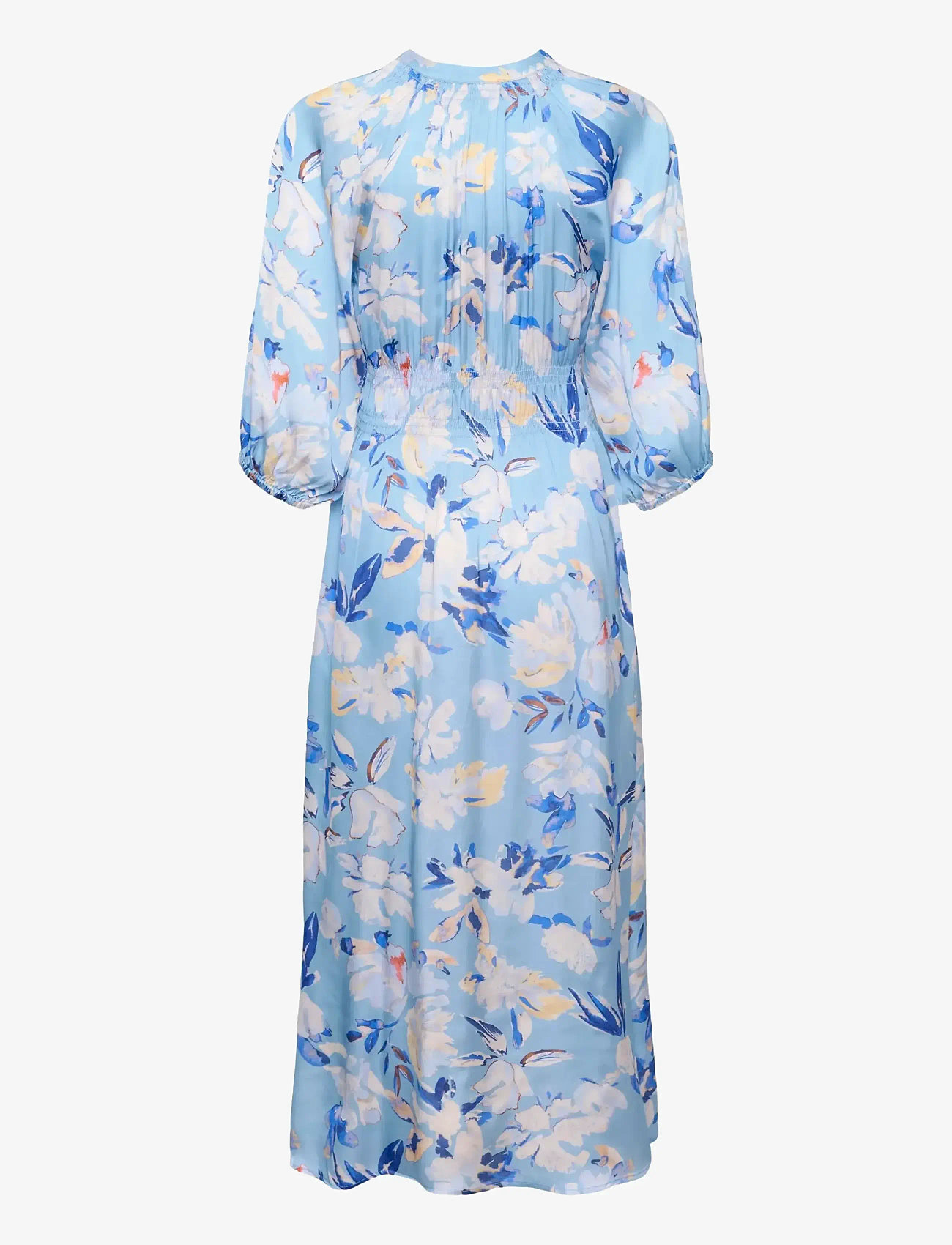 Part Two - BoraPW Dress - sommarklänningar - blue watercolor flower print - 2