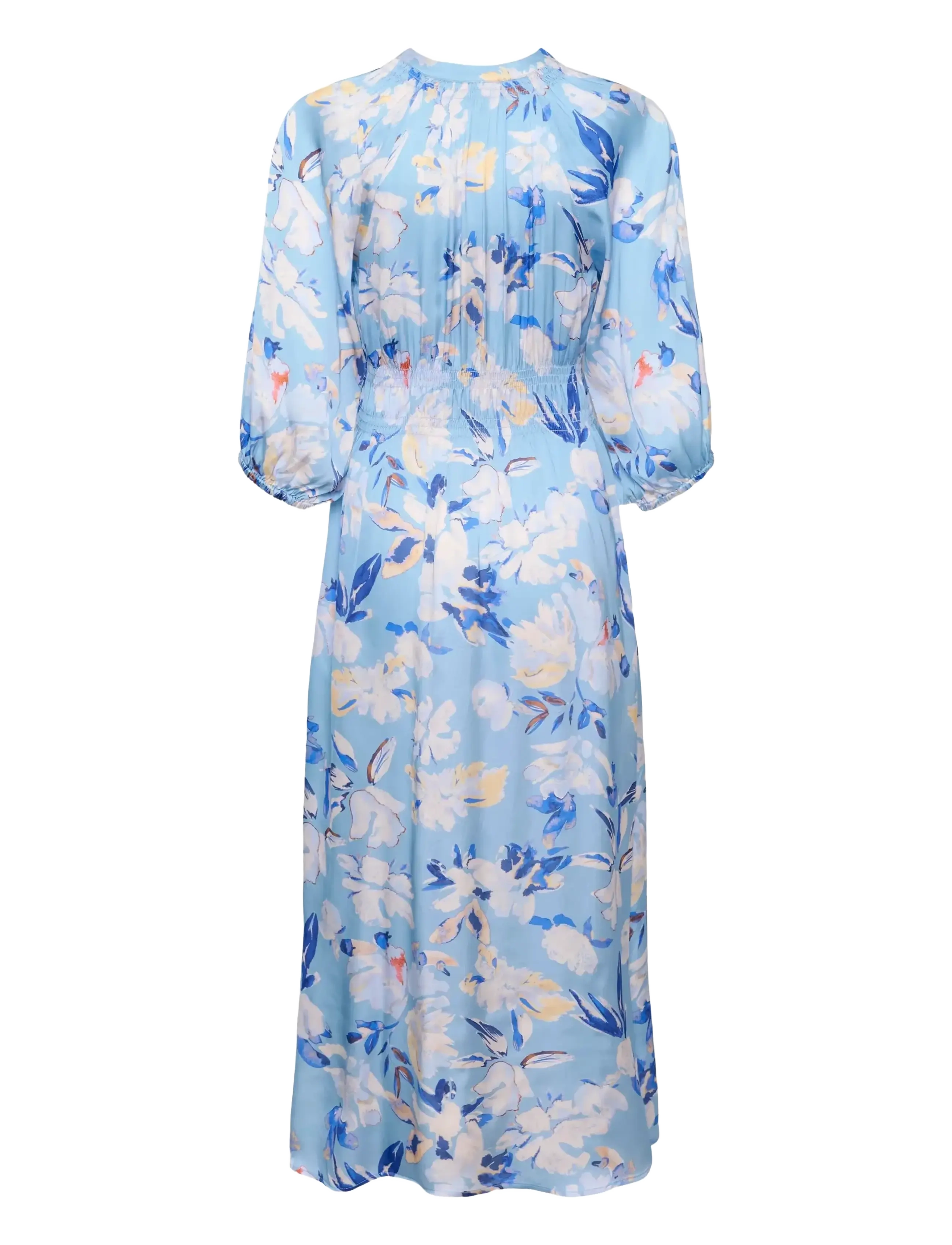 Part Two - BoraPW Dress - sommerkleider - blue watercolor flower print - 2