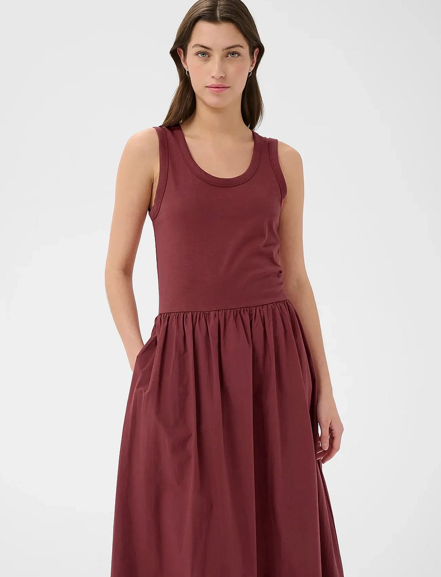 Part Two - BodhiPW Dress - festkjoler - burnt russet - 3