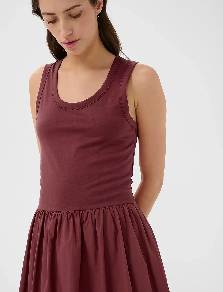 Part Two - BodhiPW Dress - festkjoler - burnt russet - 5