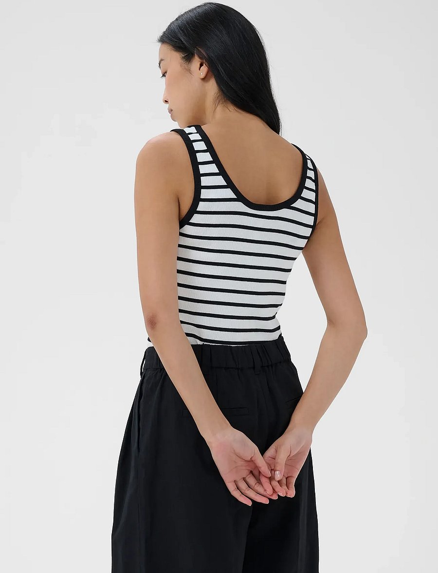 Part Two - RoselynPW Top - varrukateta topid - black stripe - 4