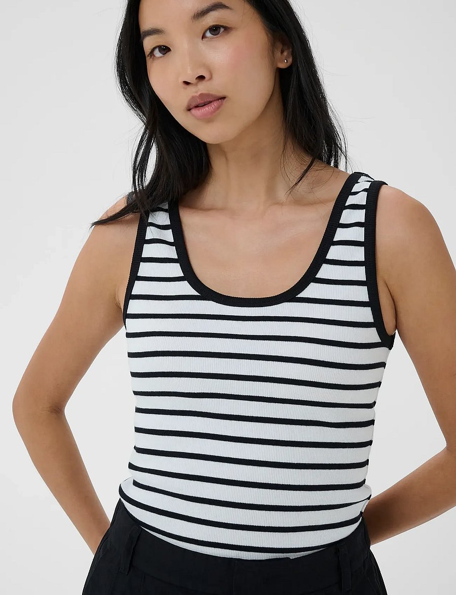 Part Two - RoselynPW Top - varrukateta topid - black stripe - 5