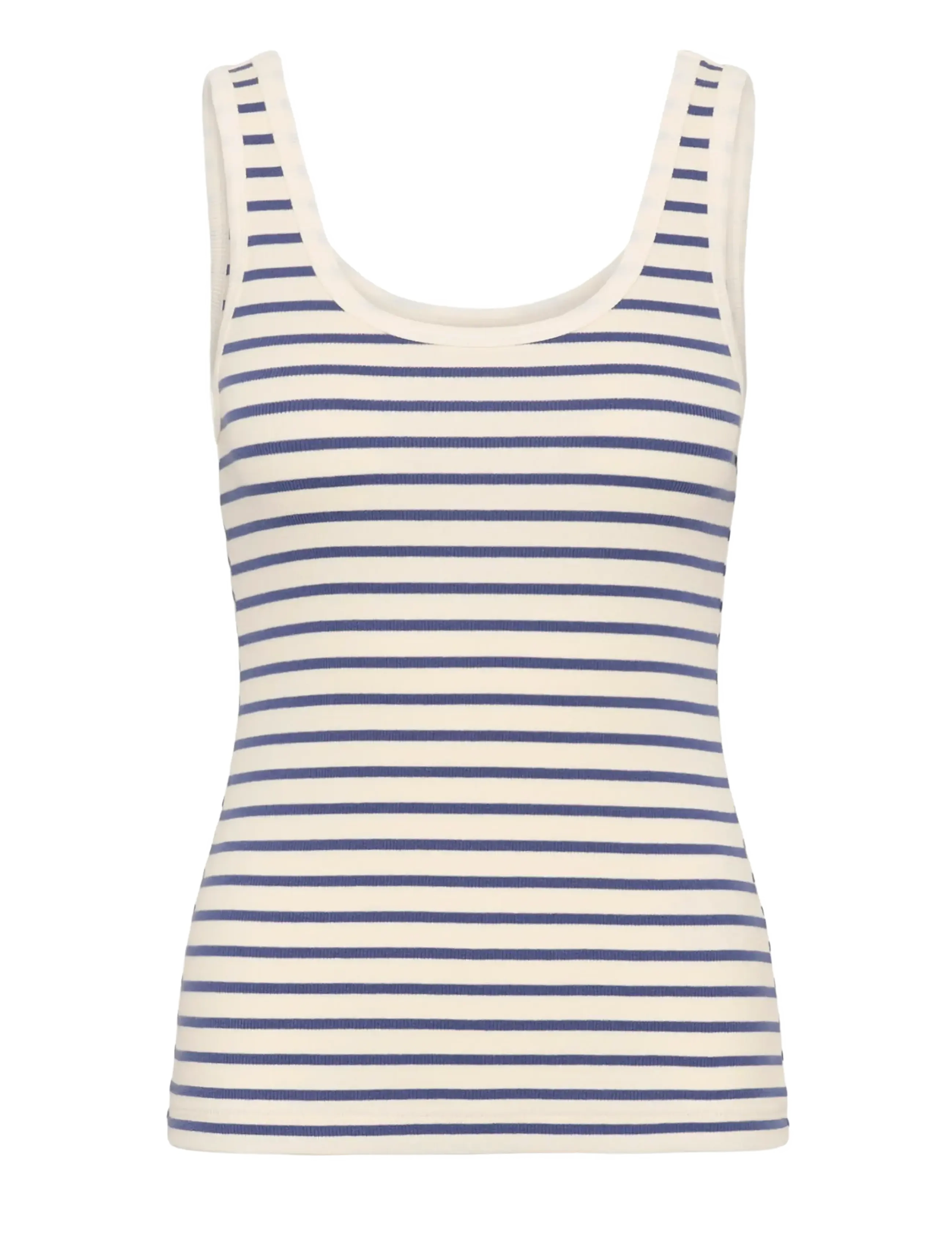 Part Two RoselynPW Top - Kampagne - BLUE STRIPE / cream