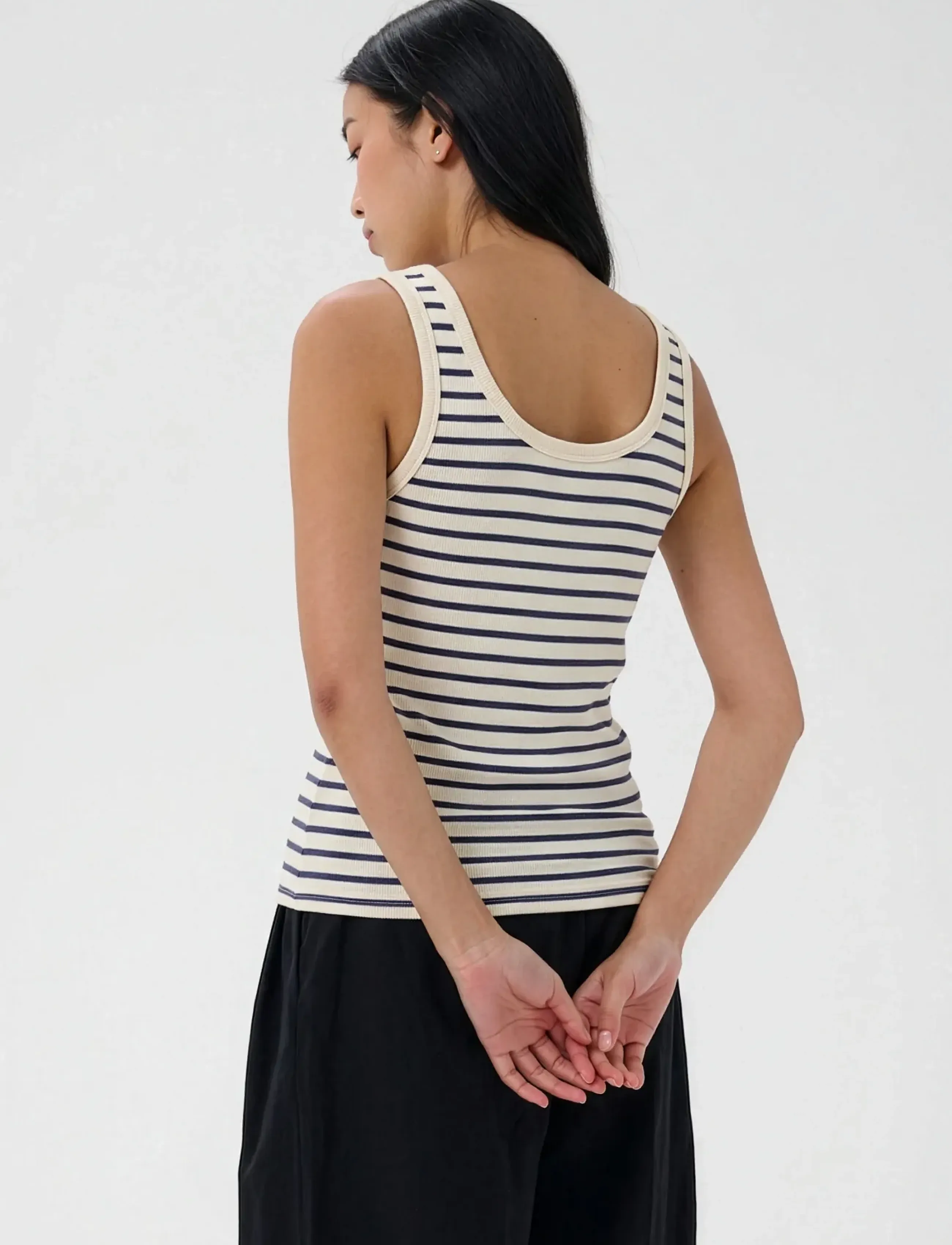 Part Two - RoselynPW Top - hihattomat paidat - blue stripe - 4