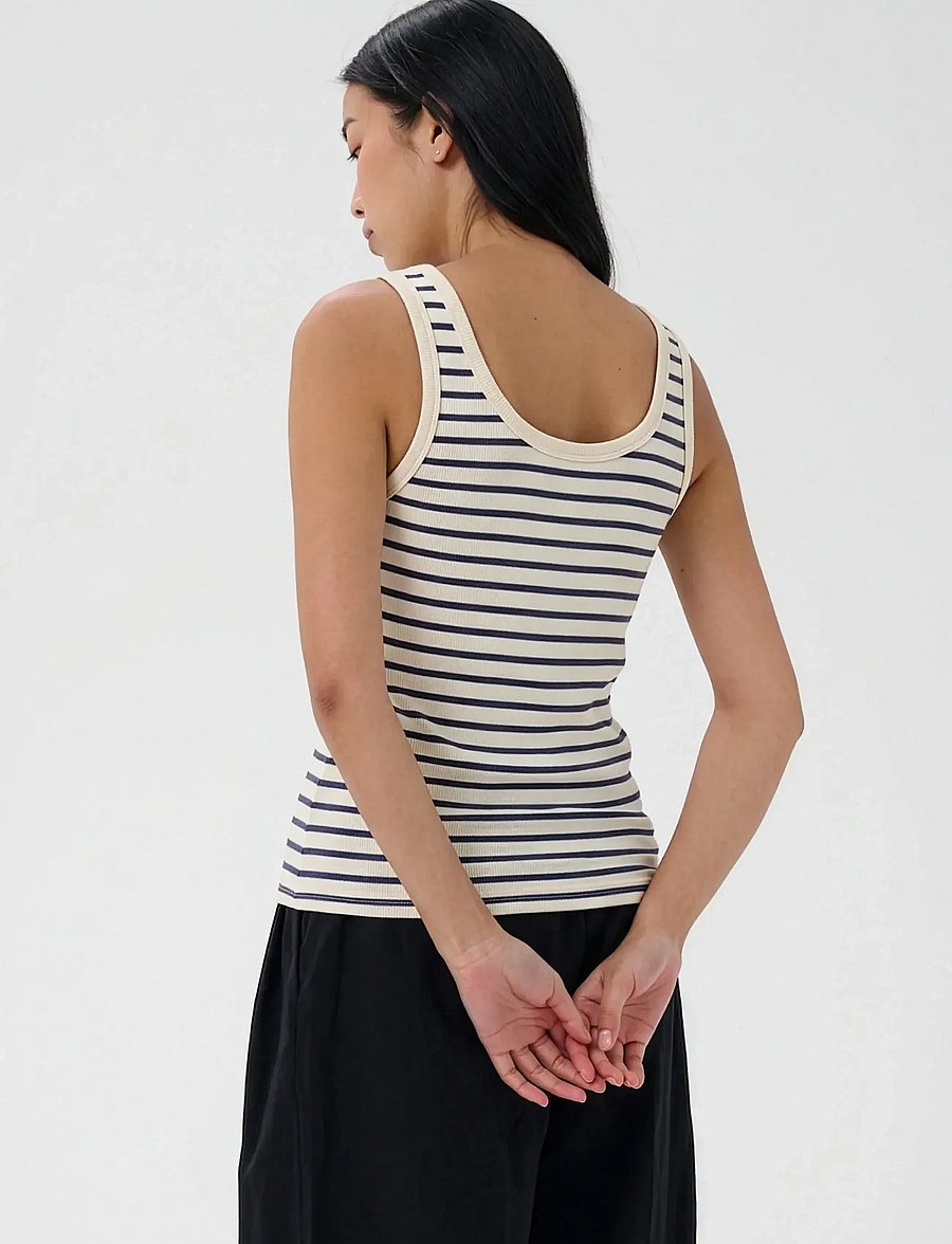 Part Two - RoselynPW Top - tanktops - blue stripe - 4