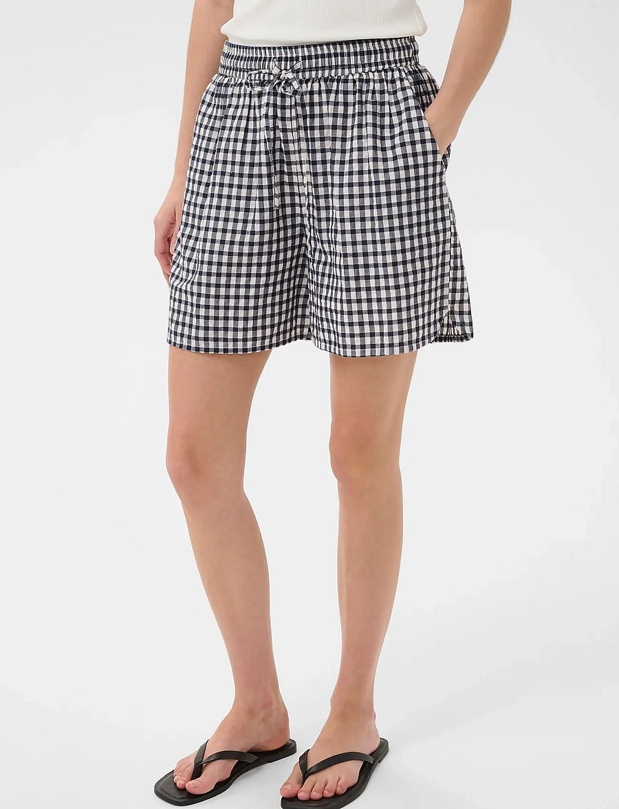 Part Two - BigiPW Shorts - casual shorts - blue check - 3