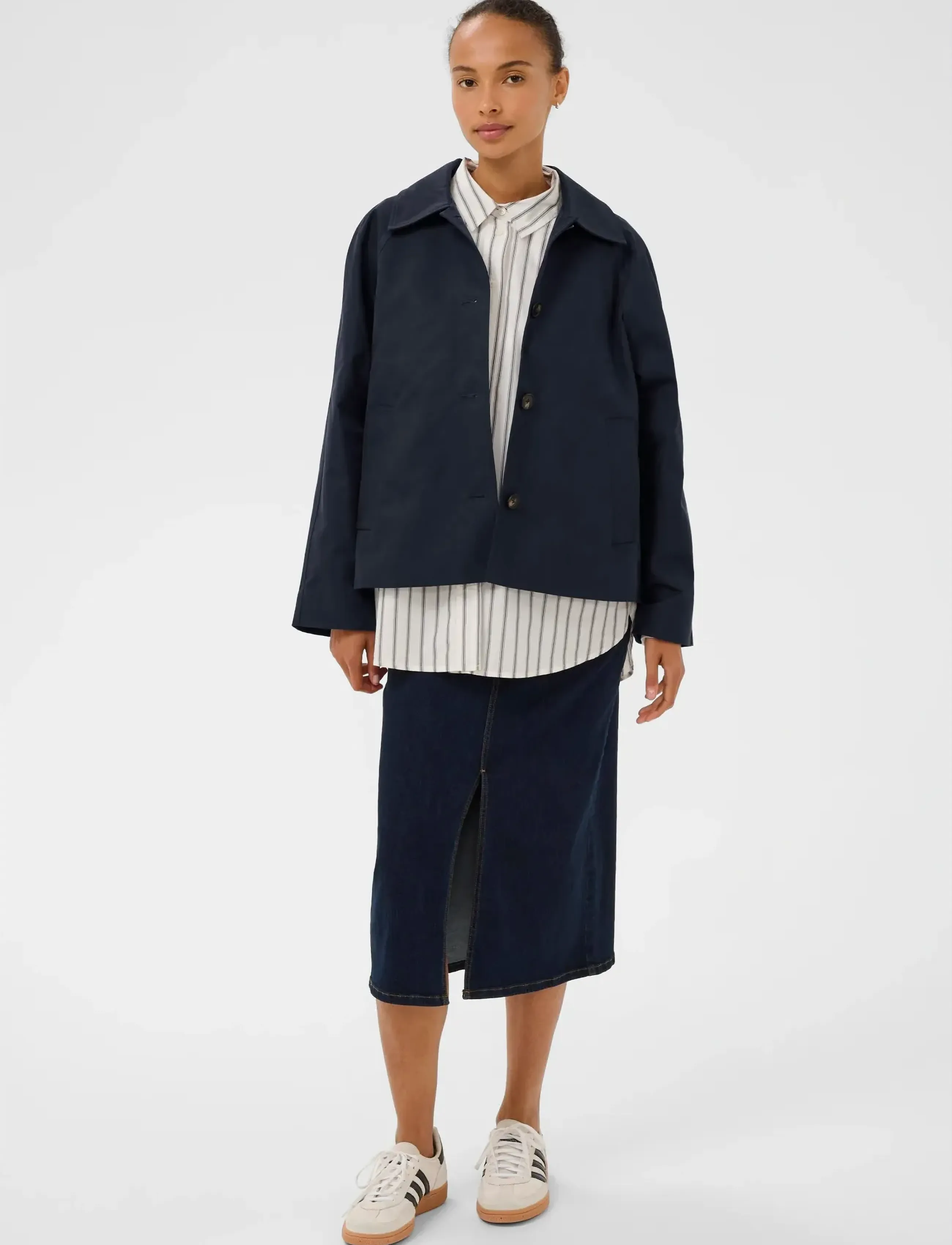 Part Two - AlinnaPW OTW - windjacken - dark navy - 3