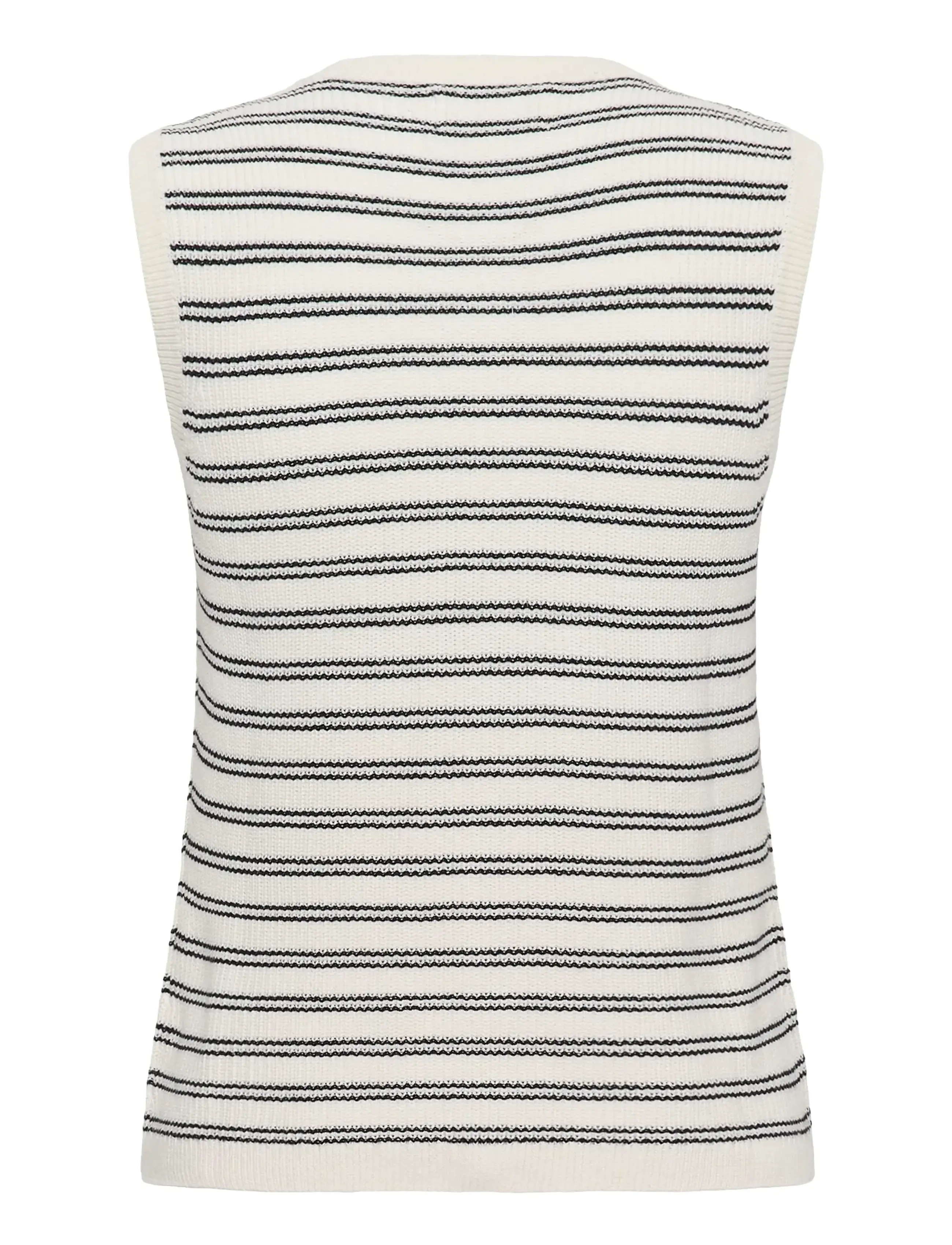 Part Two - GemmaPW WA - gestrickte westen - dark navy twin stripe - 2