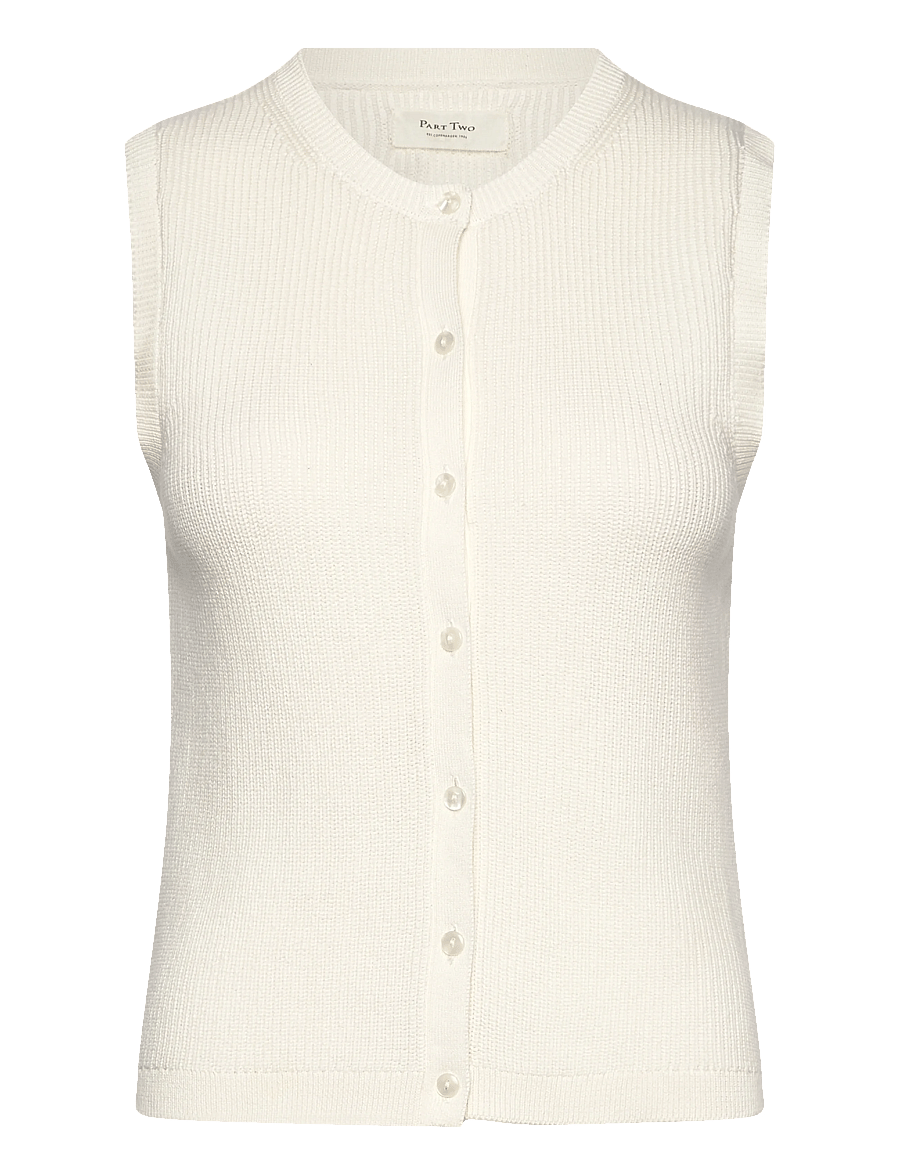 Part Two - GemmaPW WA - kootud vestid - whisper white - 1