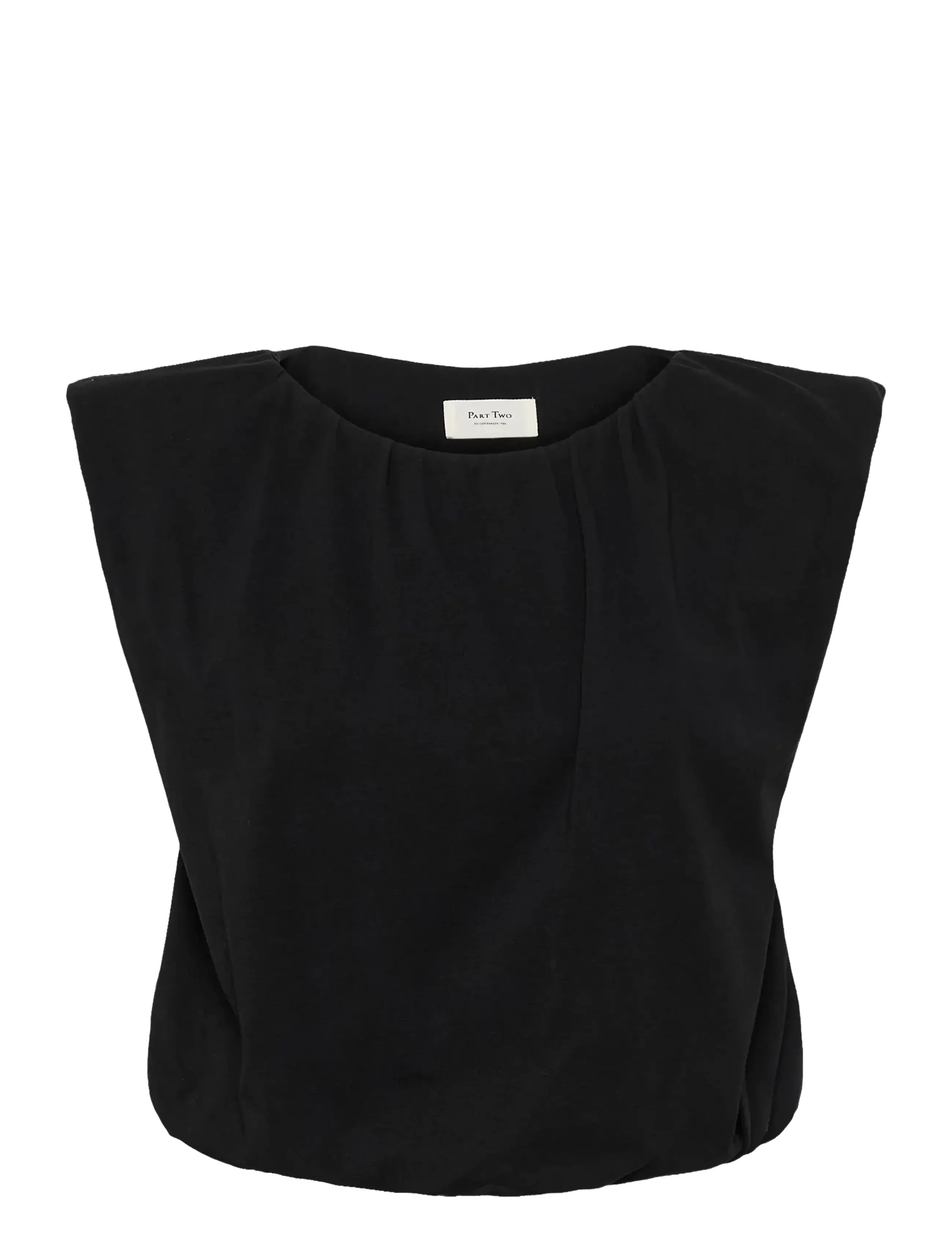 Part Two BerthinePW Top - Blouses - BLACK / black