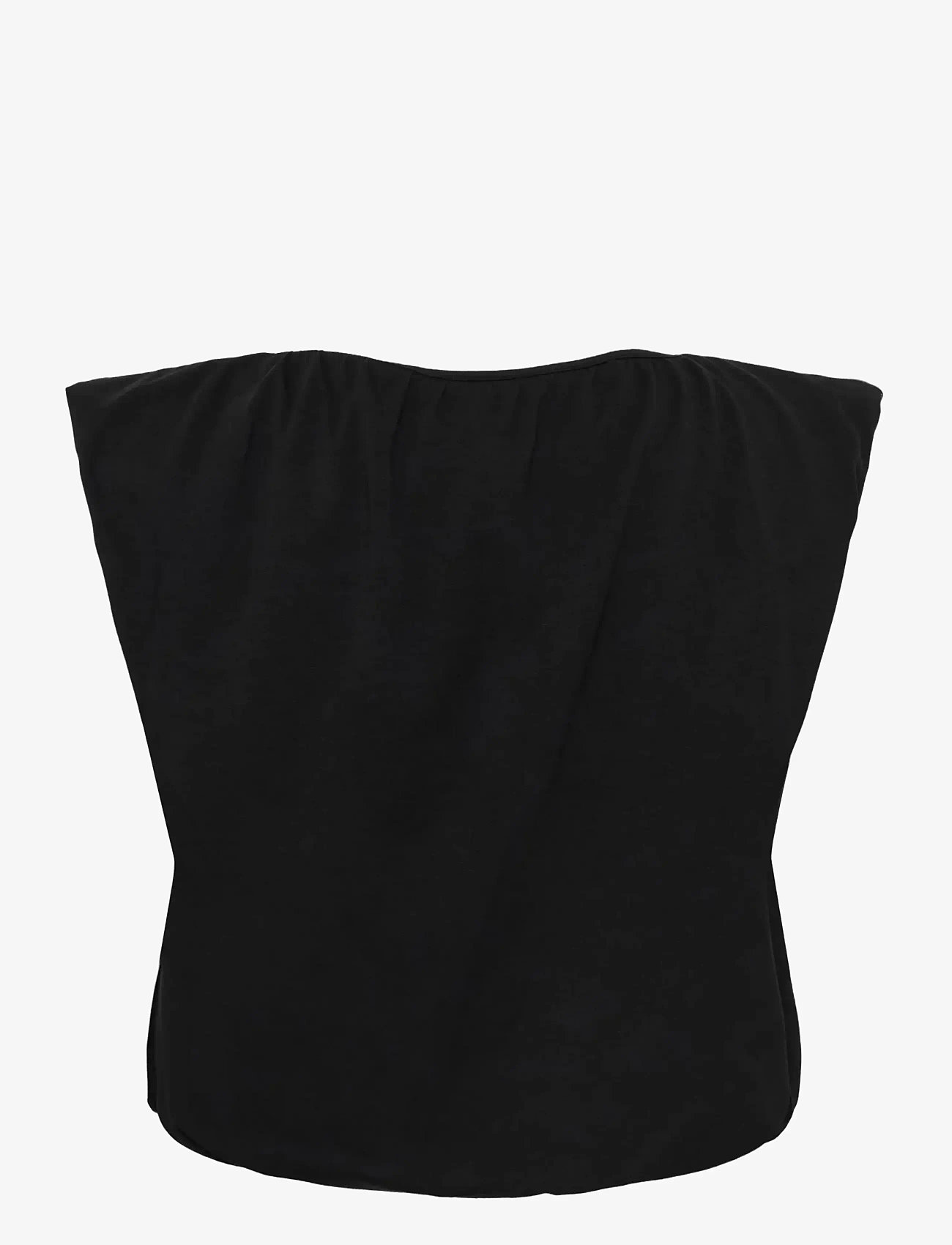 Part Two - BerthinePW Top - kortærmede bluser - black - 2