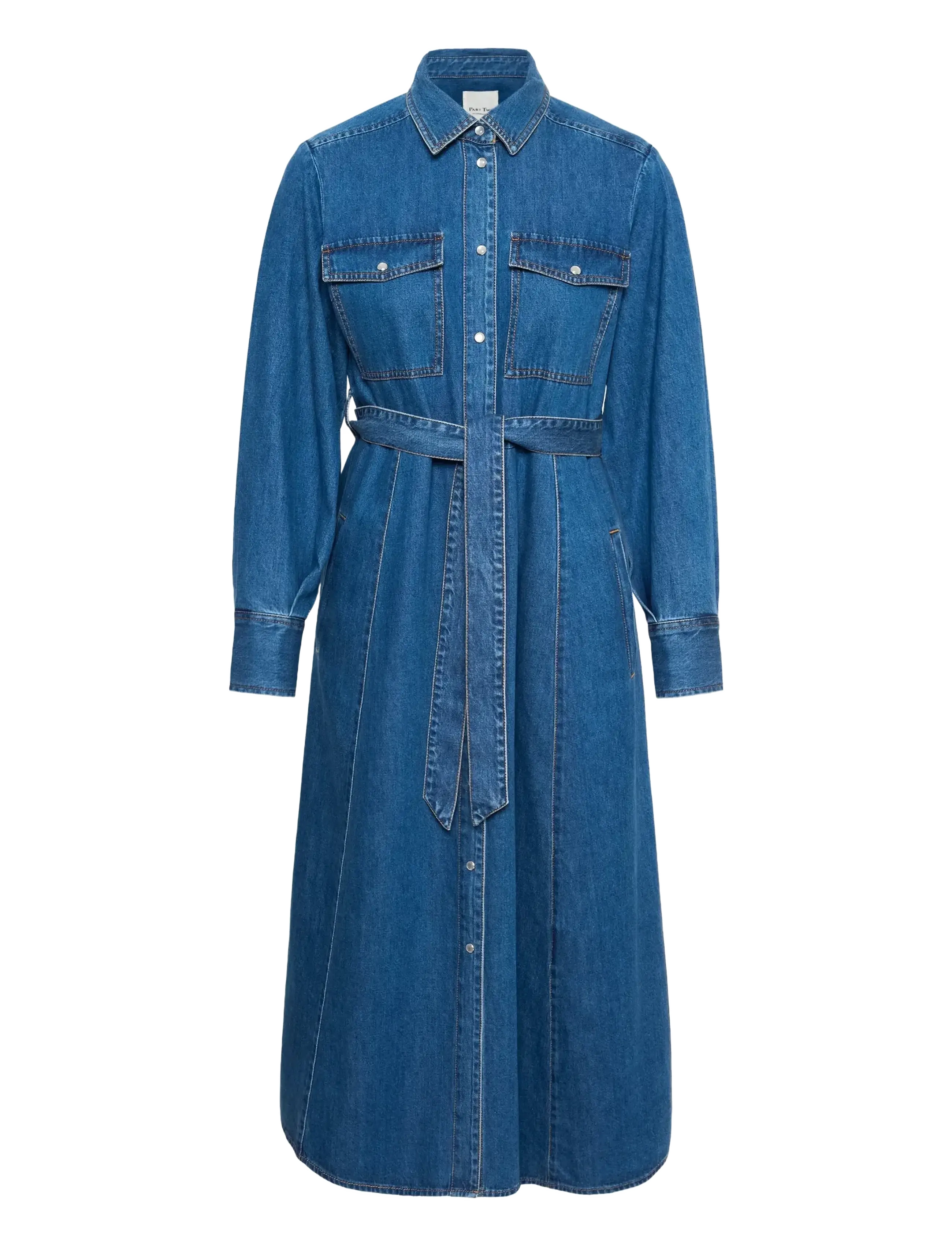Part Two PolenkaPW DR - Klänningar - MEDIUM BLUE DENIM / blue