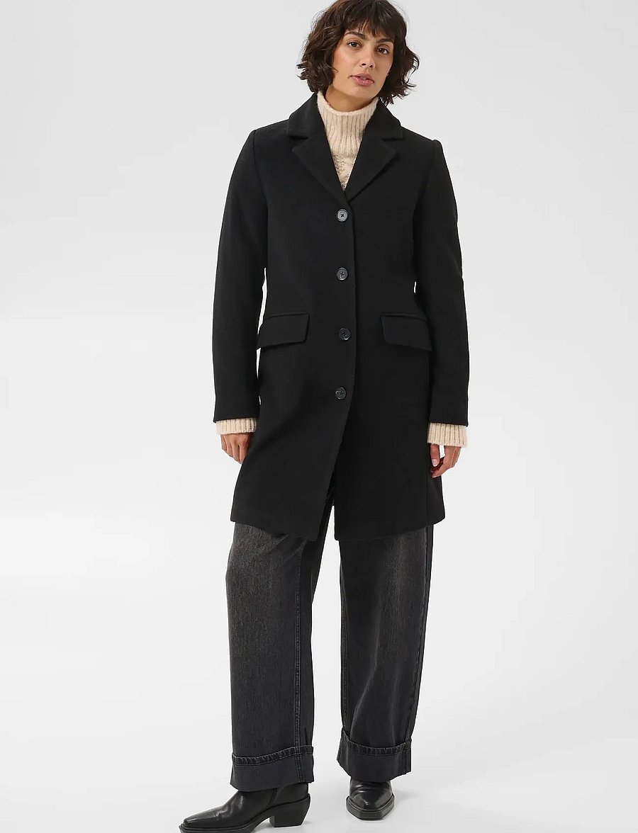 Part Two - CecilPW OTW - winter jackets - black - 3