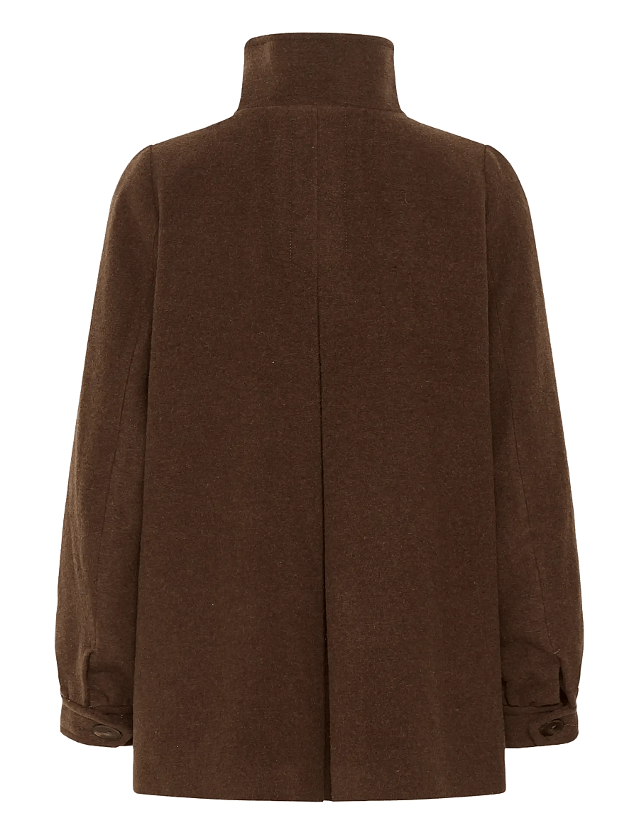 Part Two - CeciliaPW OTW - winter jacket - downtown brown melange - 2