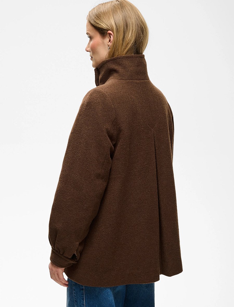 Part Two - CeciliaPW OTW - winter jacket - downtown brown melange - 3