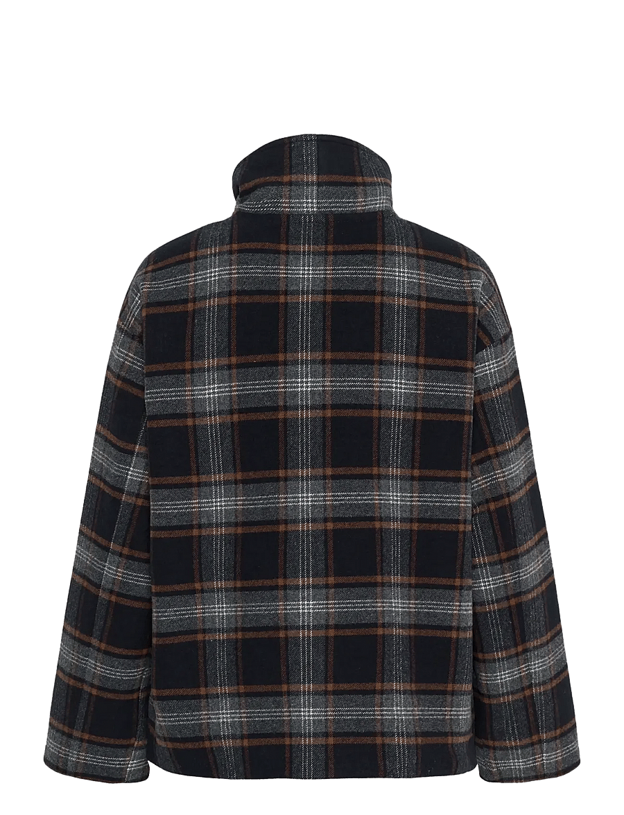 Part Two - CellyPW OTW - winter jacket - dark navy check - 2
