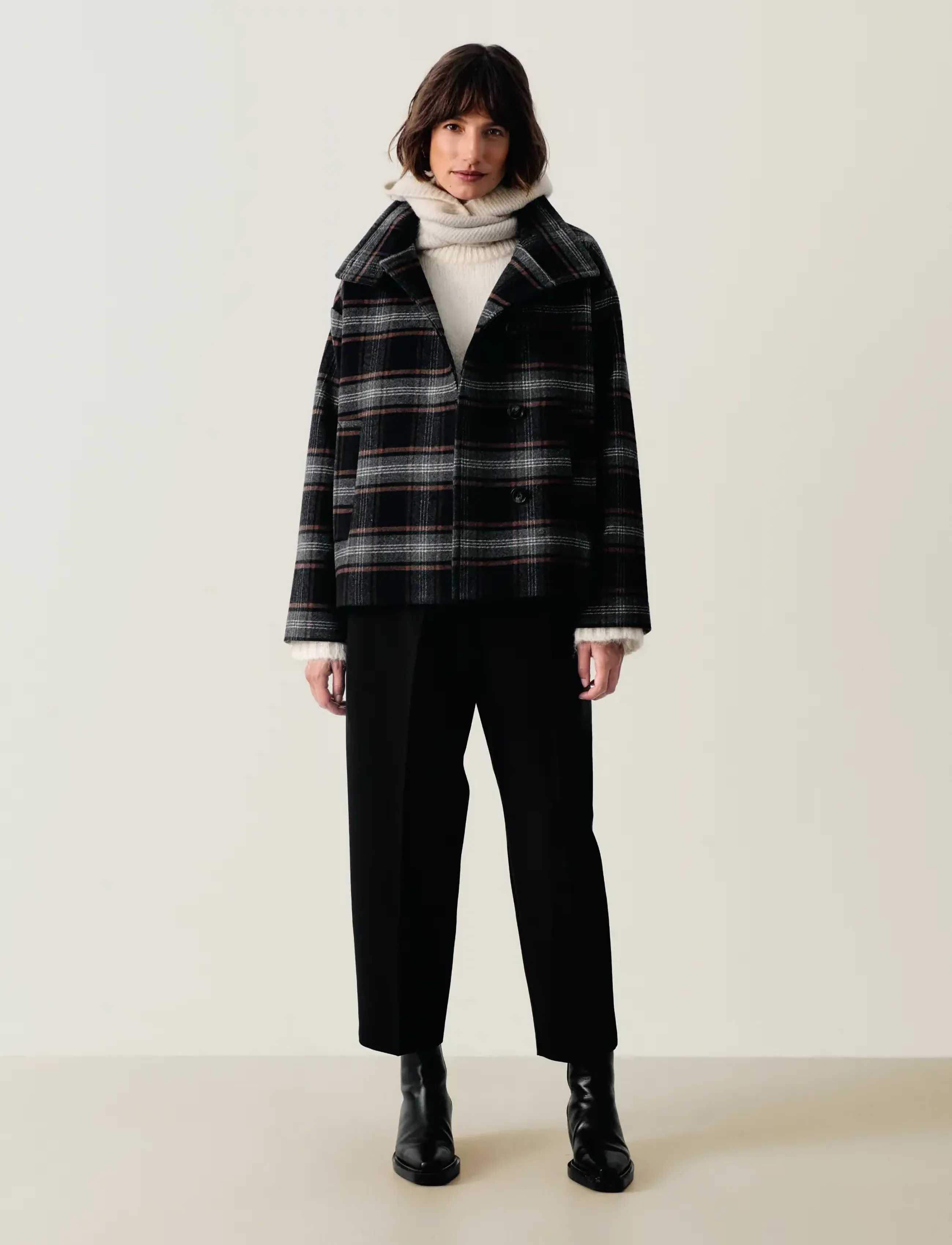 Part Two - CellyPW OTW - dark navy check - 3
