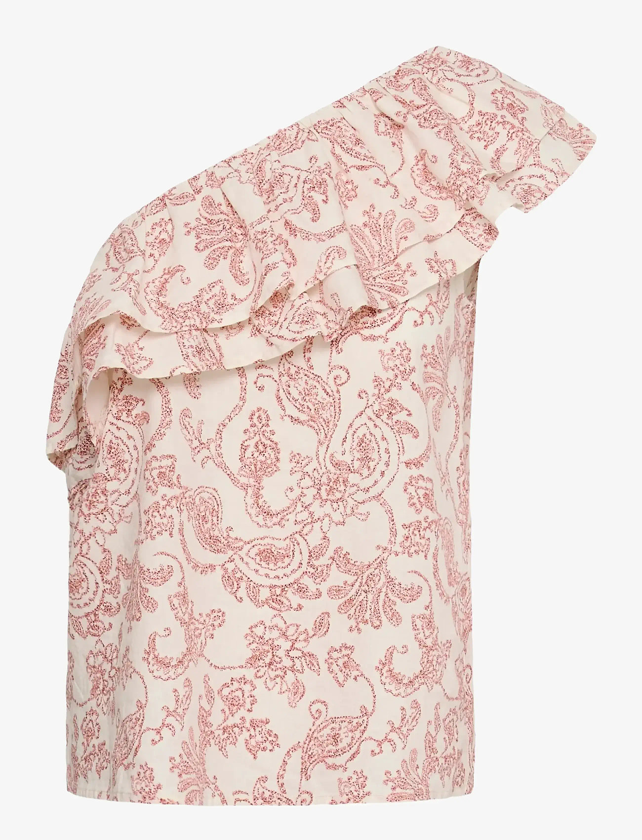 Part Two - BrendaPW Top - Ærmeløse bluser - peach blossom dot paisley - 1