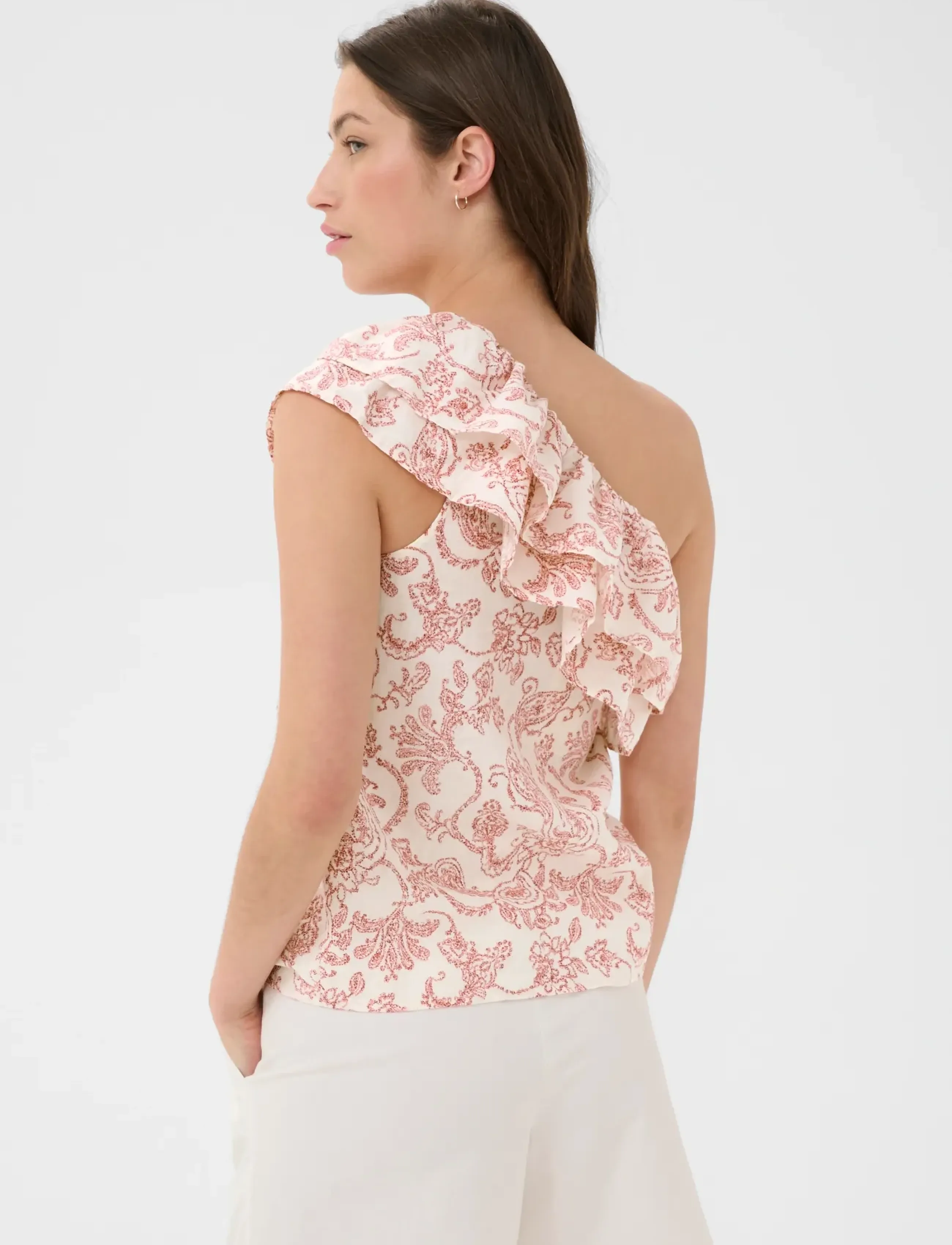 Part Two - BrendaPW Top - hihattomat puserot - peach blossom dot paisley - 4