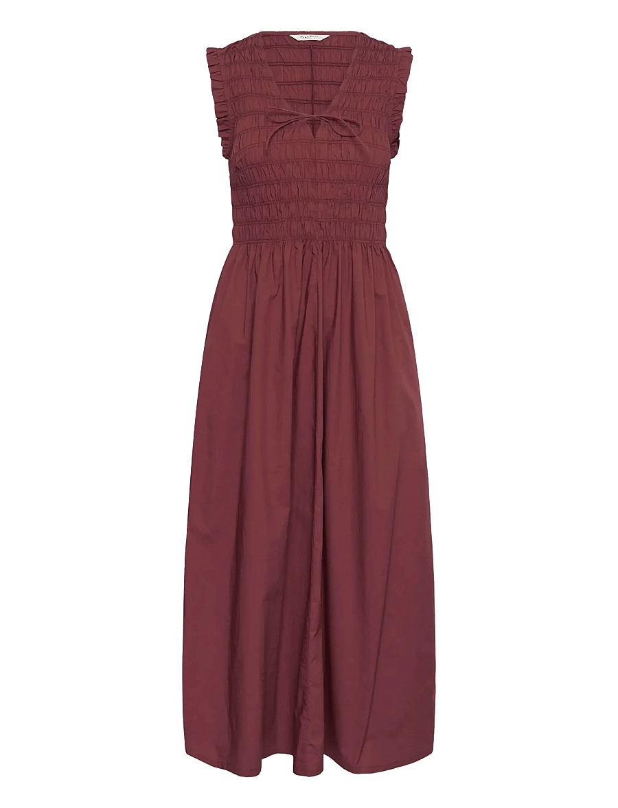 Part Two - BorgnettePW Dress - summer dresses - burnt russet - 1