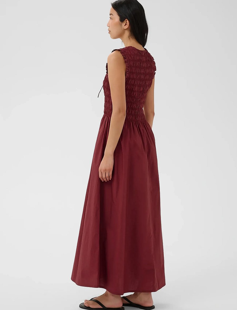 Part Two - BorgnettePW Dress - summer dresses - burnt russet - 5
