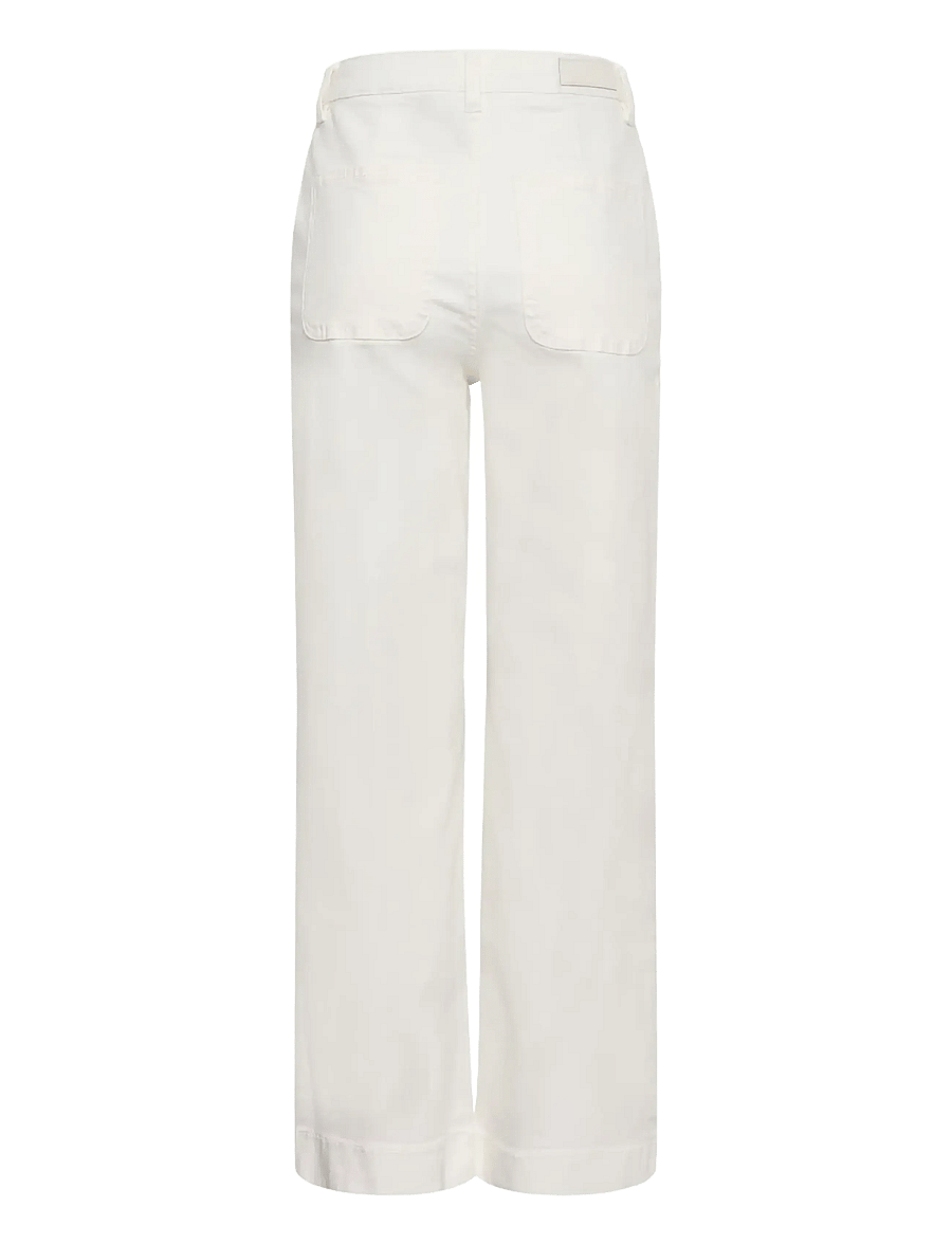 Part Two - BarbaPW JE - vida byxor - bright white - 2