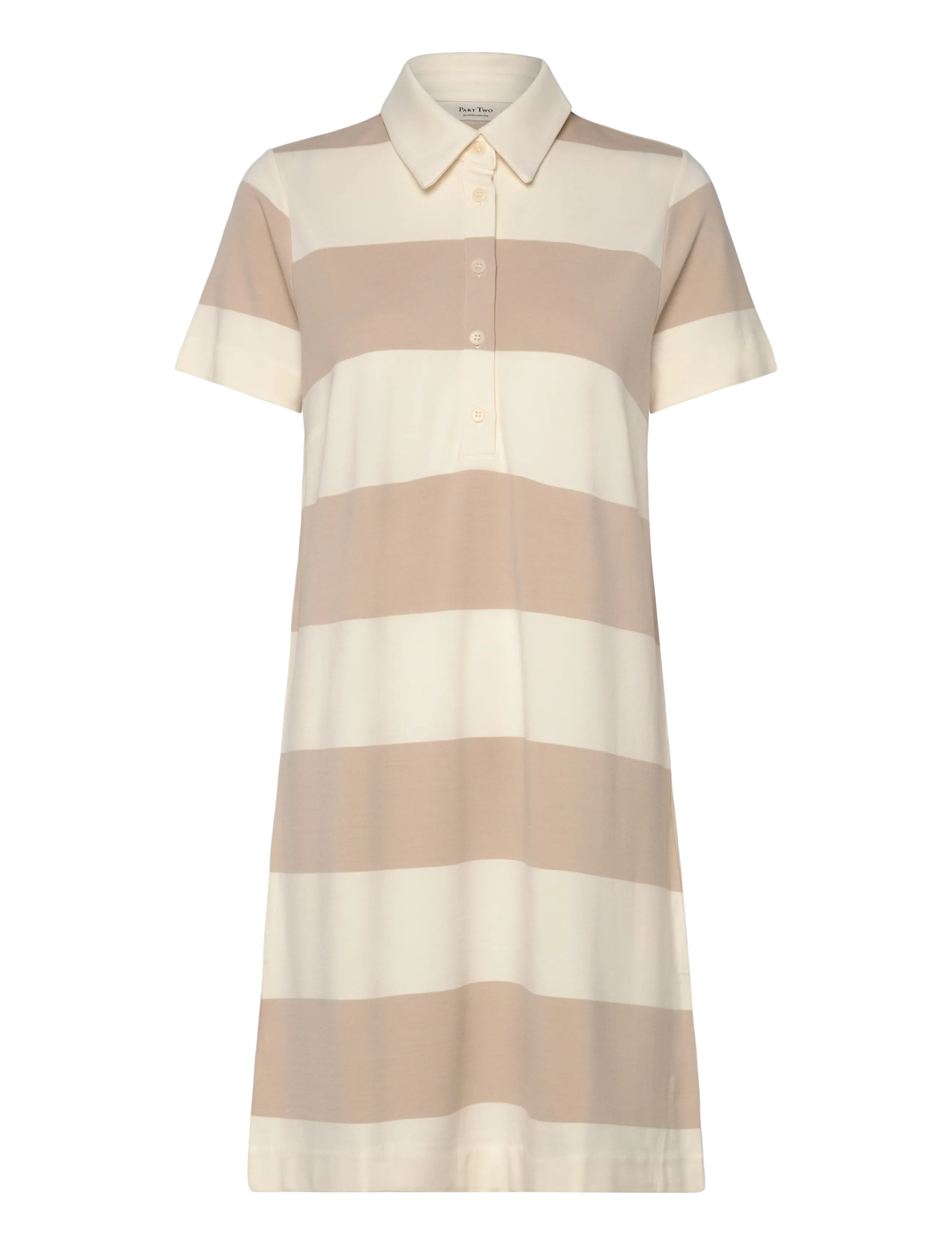 Part Two EliviaPW DR - Part Two - CEMENT STRIPE / beige