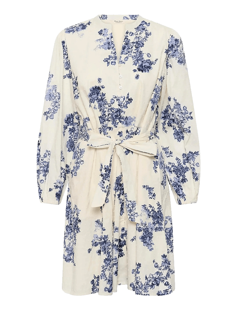 Part Two - AviraPW DR - sommarklänningar - blue shadow flower print - 1