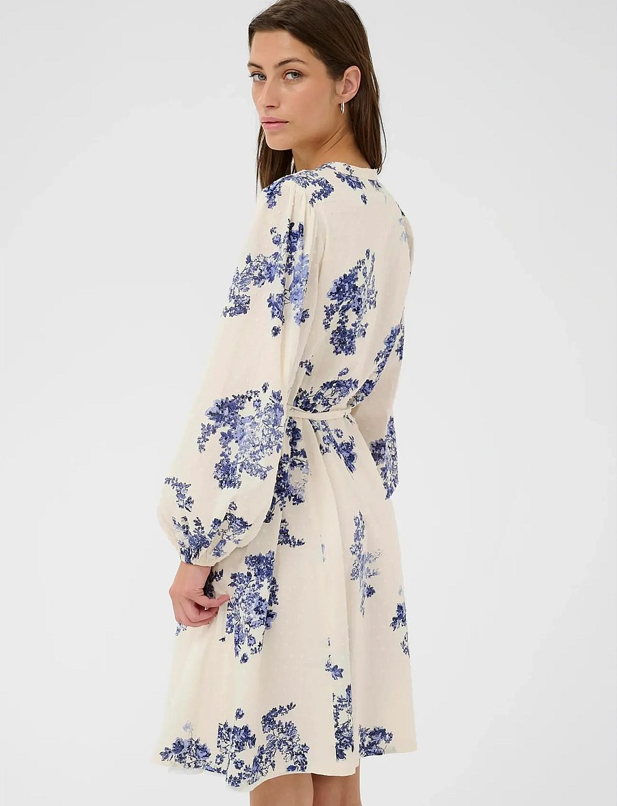 Part Two - AviraPW DR - suvekleidid - blue shadow flower print - 4
