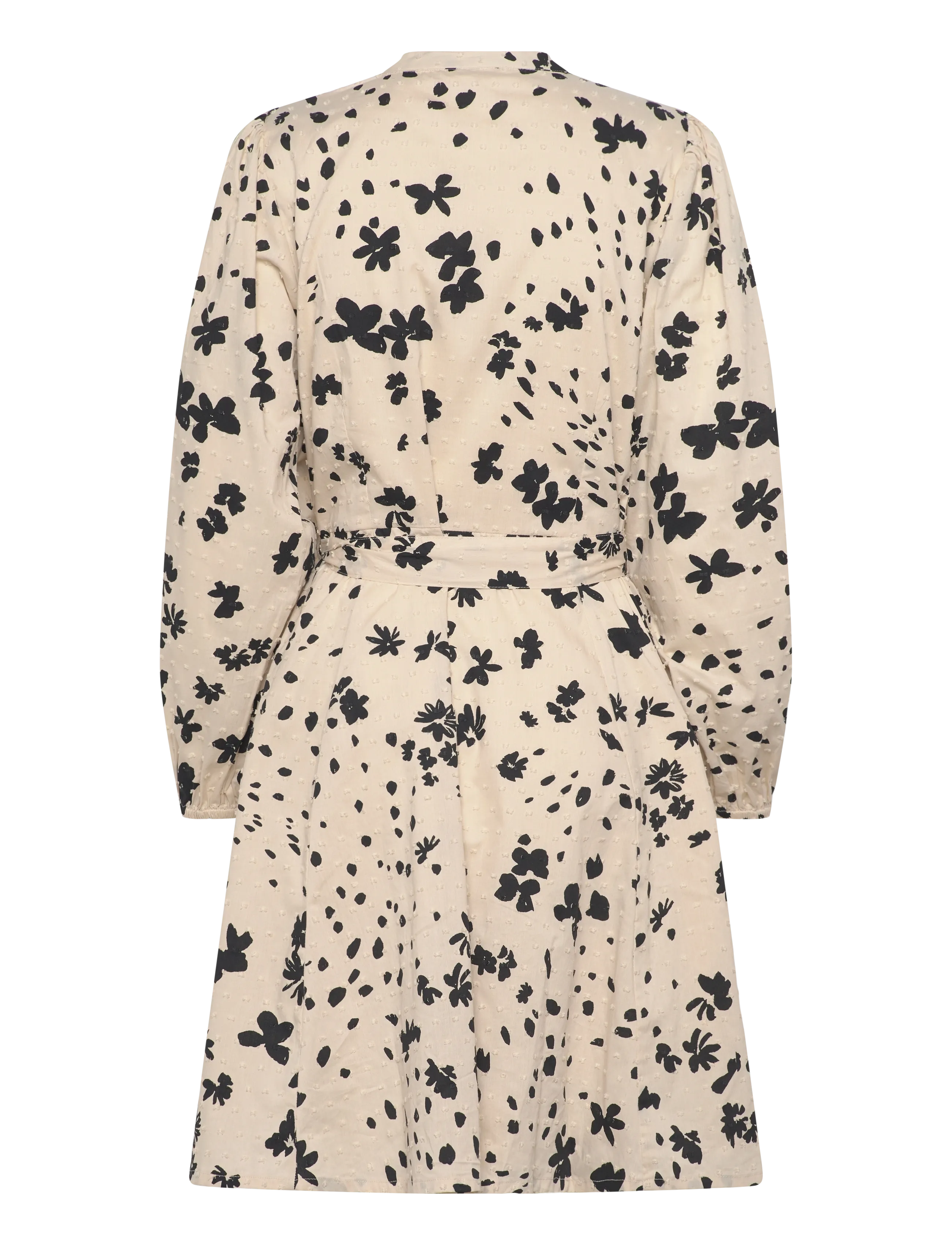 Part Two - AviraPW DR - sommarklänningar - black dot flower print - 2
